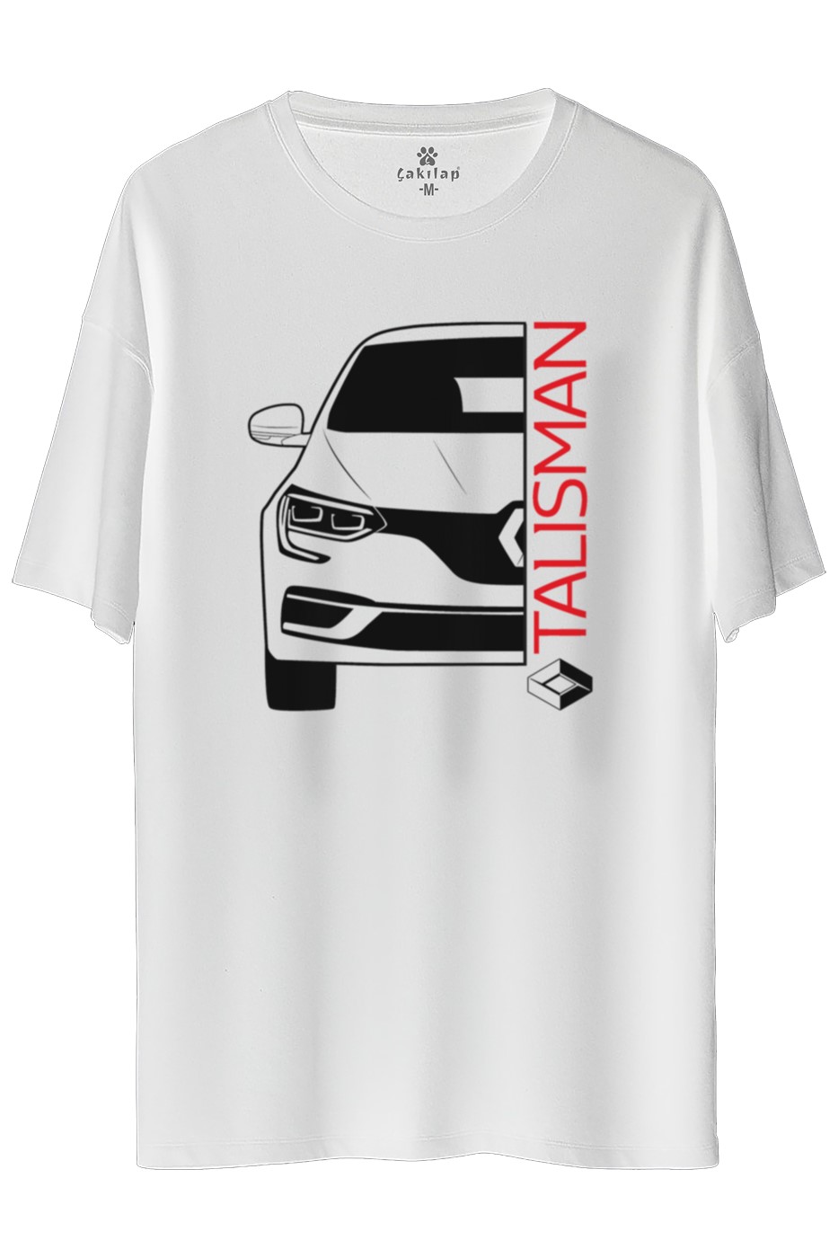 Renault Talisman Baskılı Oversize Tişört