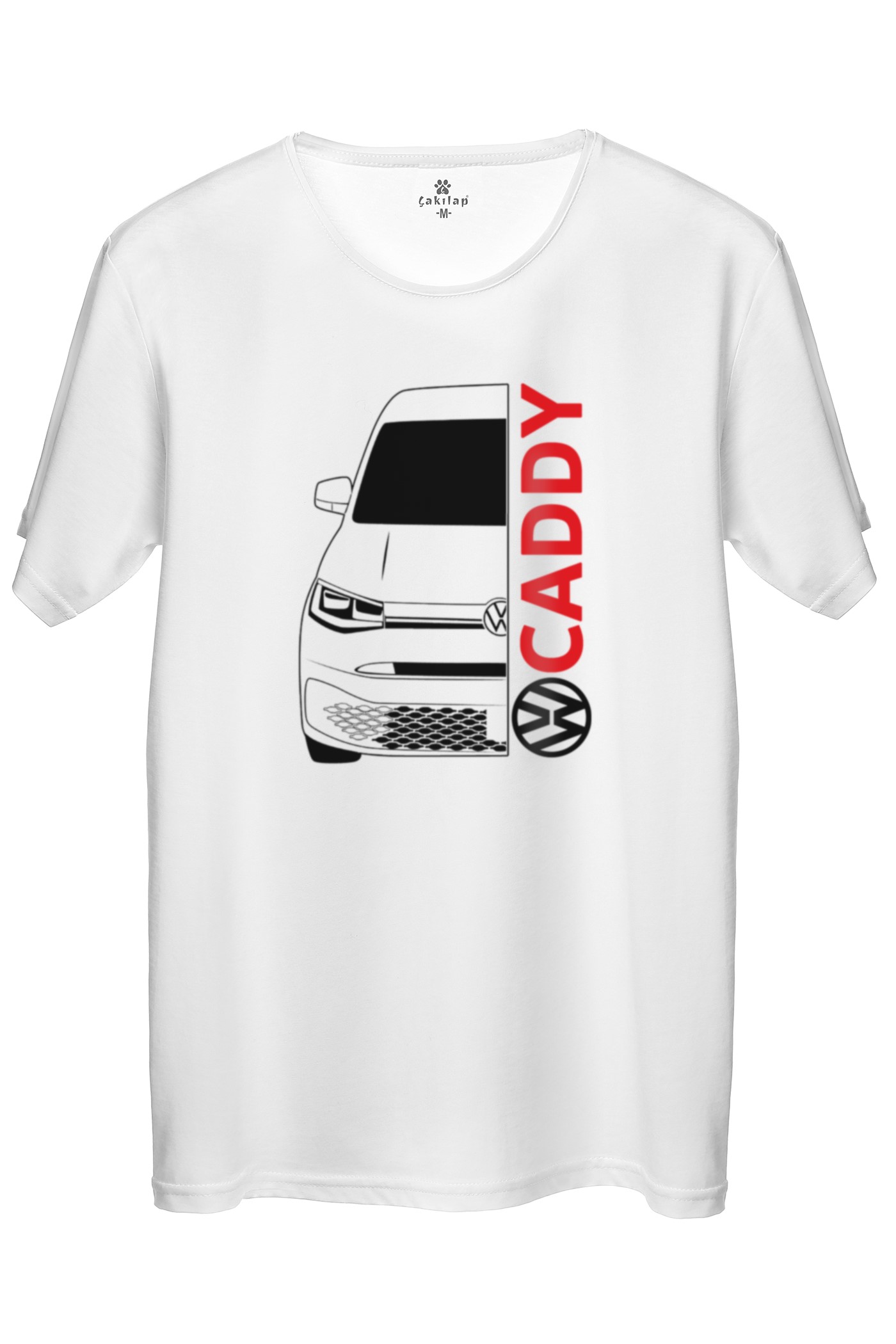 Vw Caddy Baskılı Regular Tişört