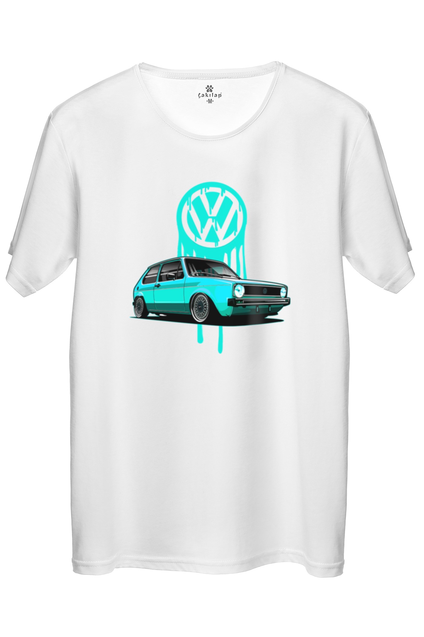 Vw Golf 1 Baskılı Regular Tişört