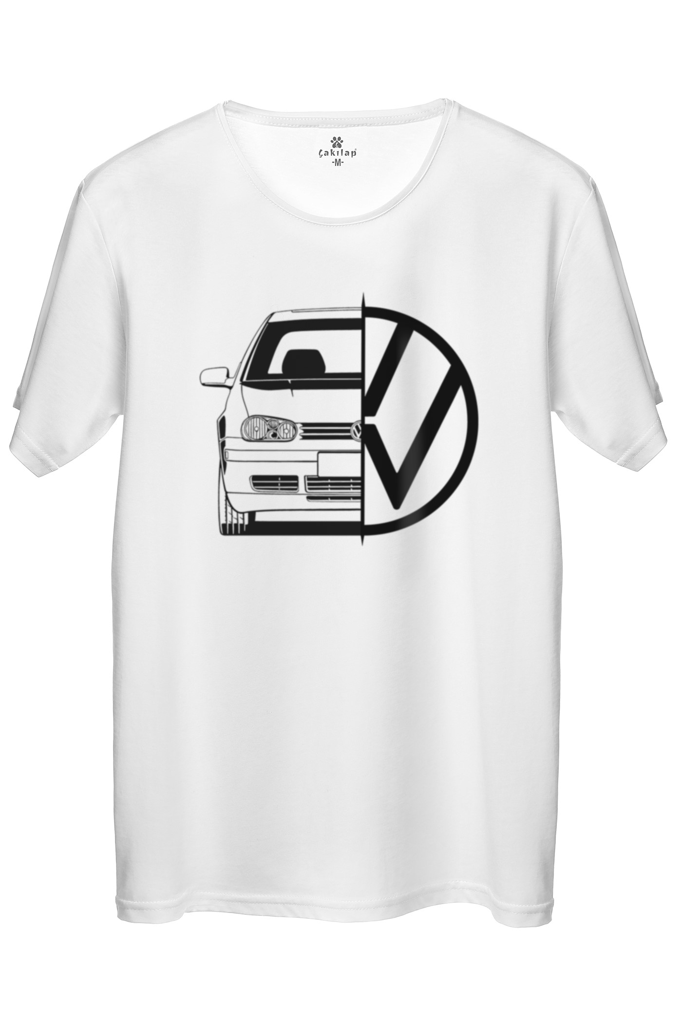 Vw Golf 4 Baskılı Regular Tişört