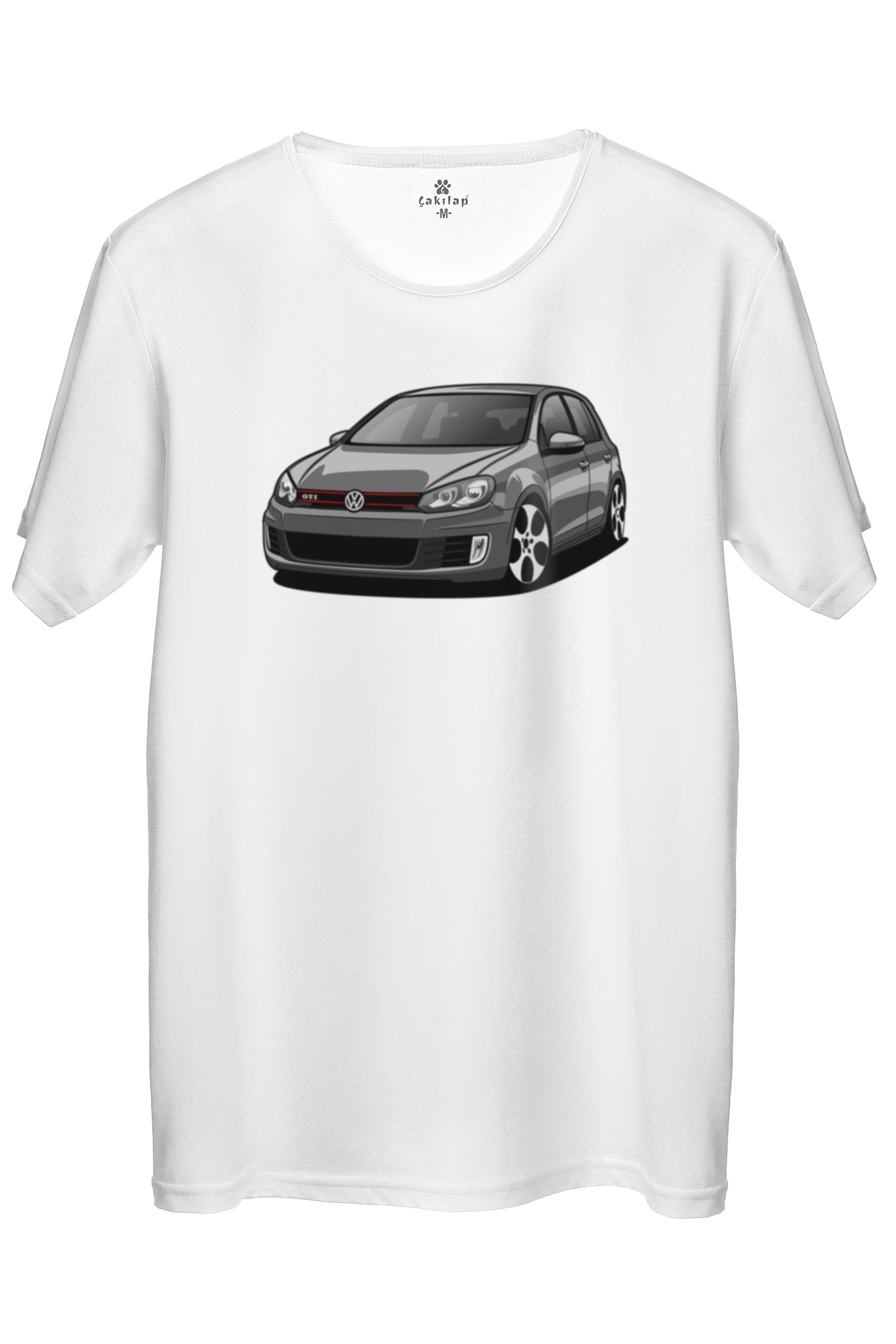 Vw Golf 6 Baskılı Regular Tişört