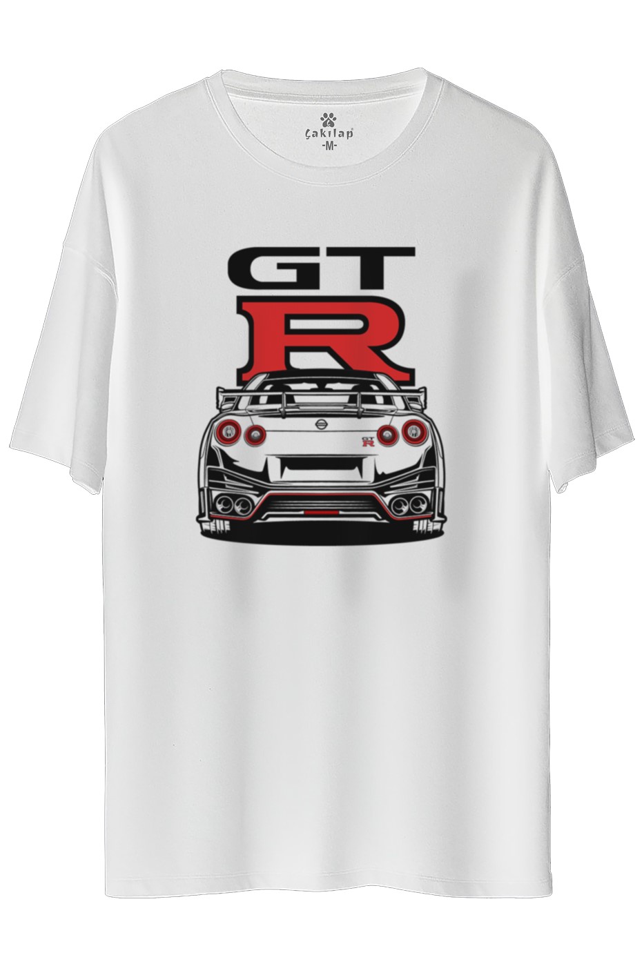Nissan Gt-r35 Baskılı Oversize Tişört