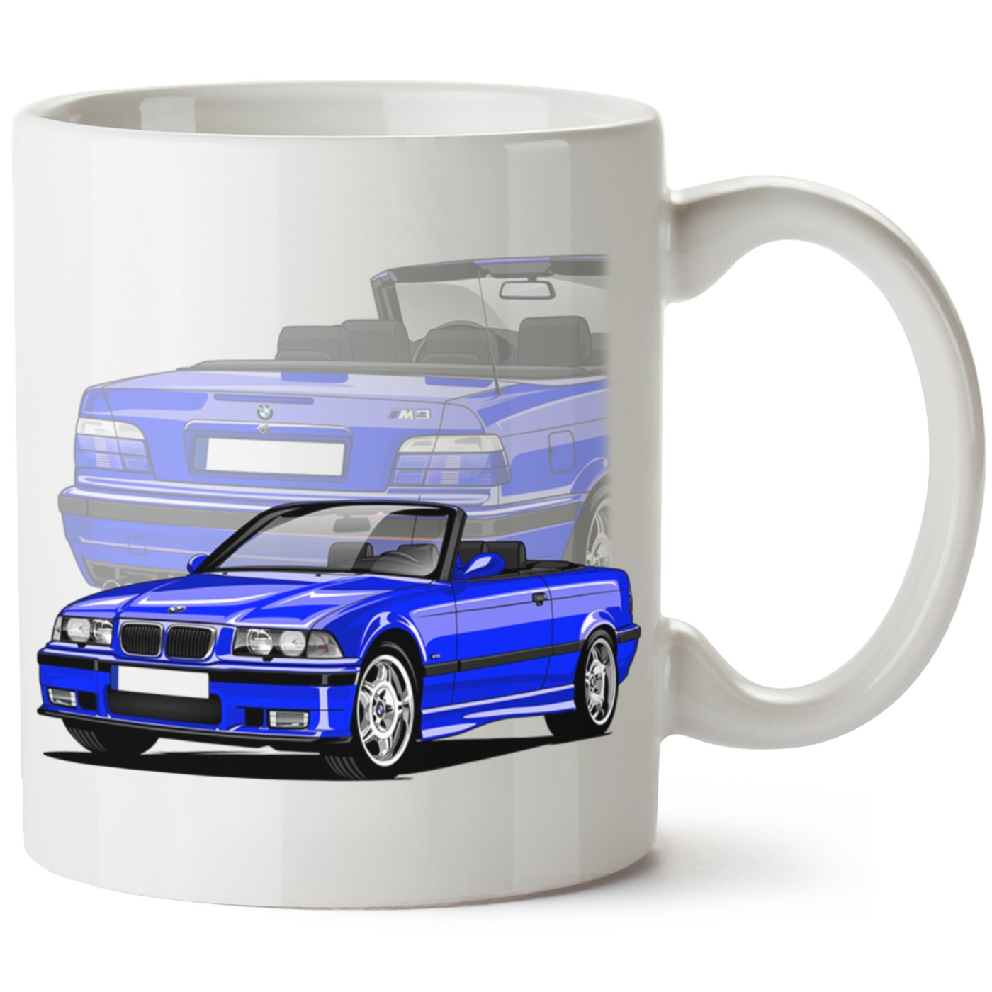 Bmw E36 Baskılı Porselen Kupa Bardak