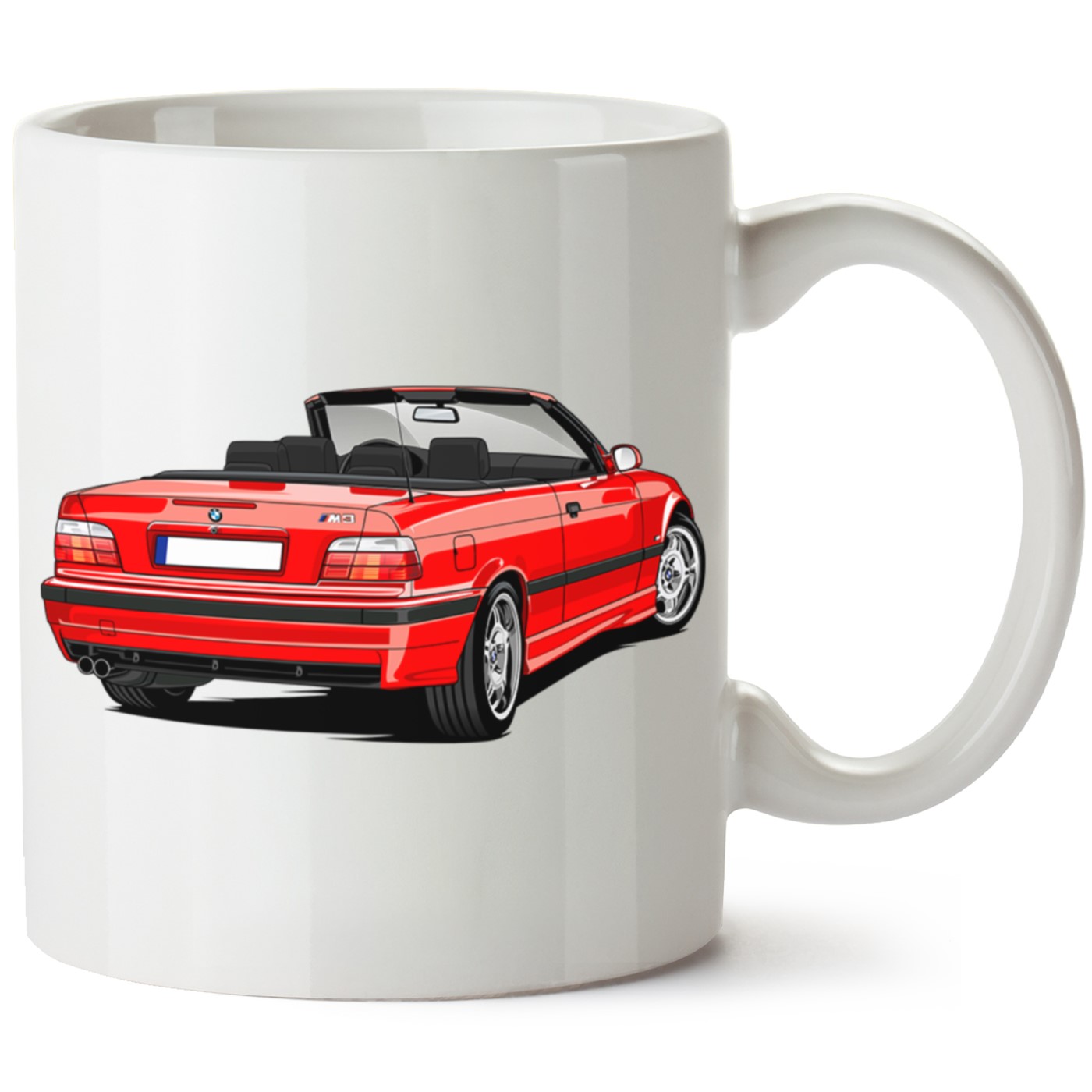 Bmw E36 Baskılı Porselen Kupa Bardak