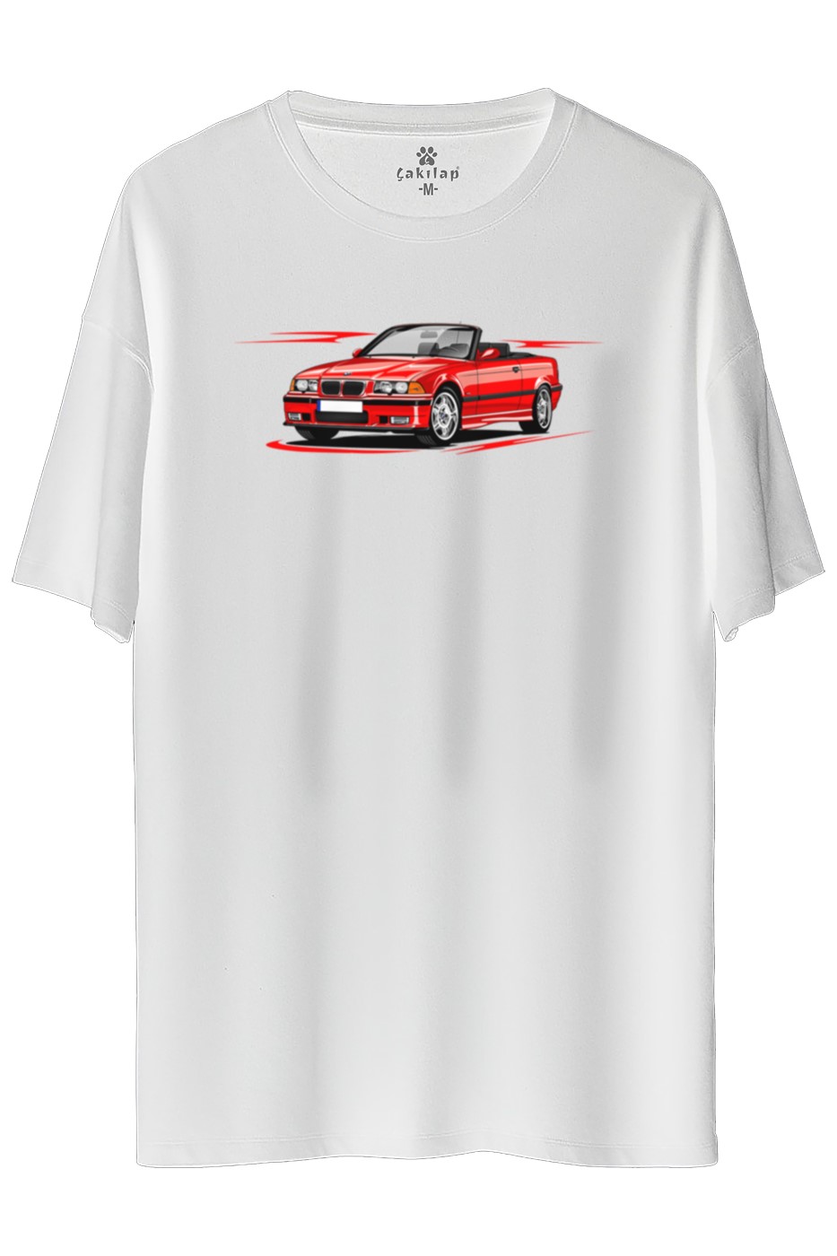 Bmw E36 Baskılı Oversize Tişört