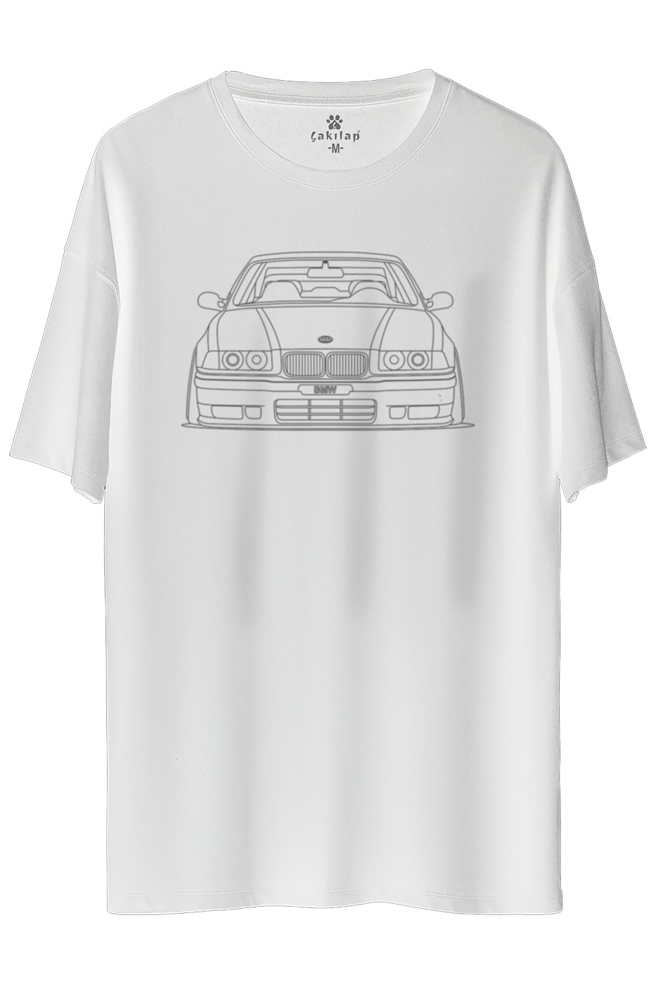 Bmw E36 Baskılı Oversize Tişört