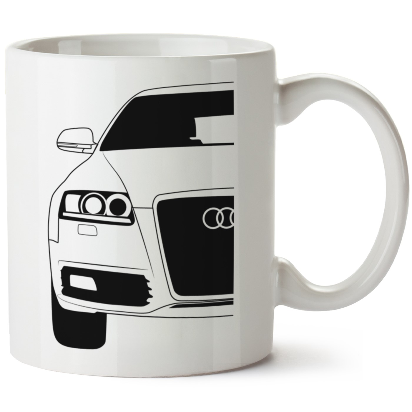 Audi A6 Baskılı Porselen Kupa Bardak