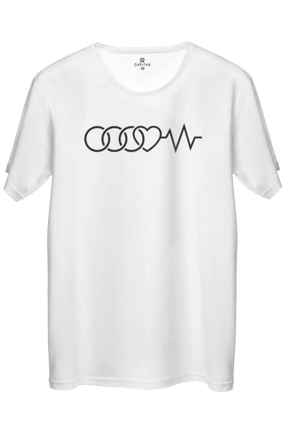 Audi Logo Baskılı Regular Tişört