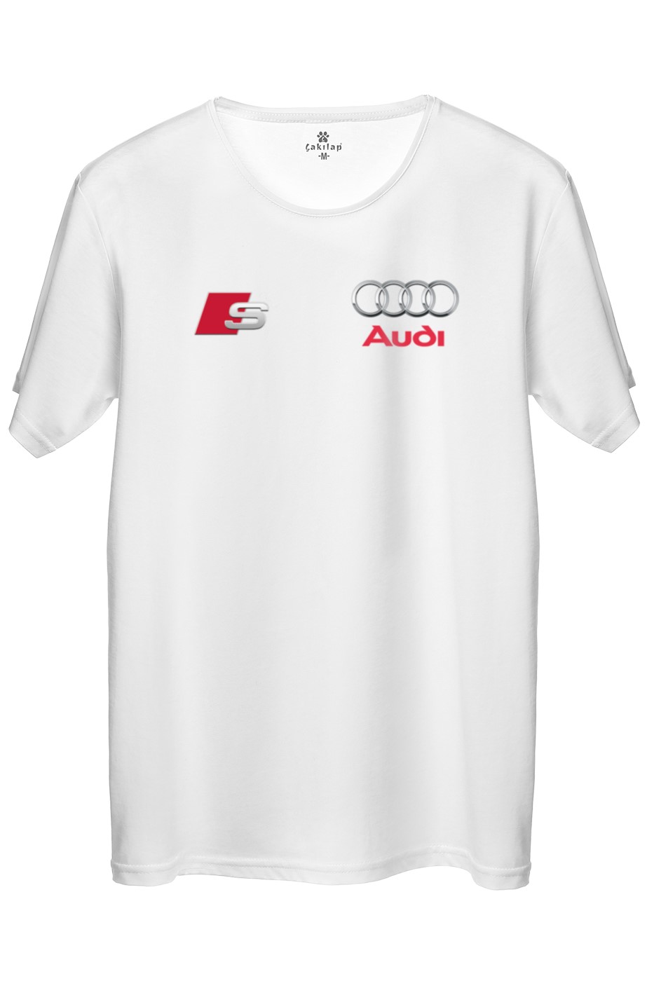 Audi S-Line Logo Baskılı Regular Tişört