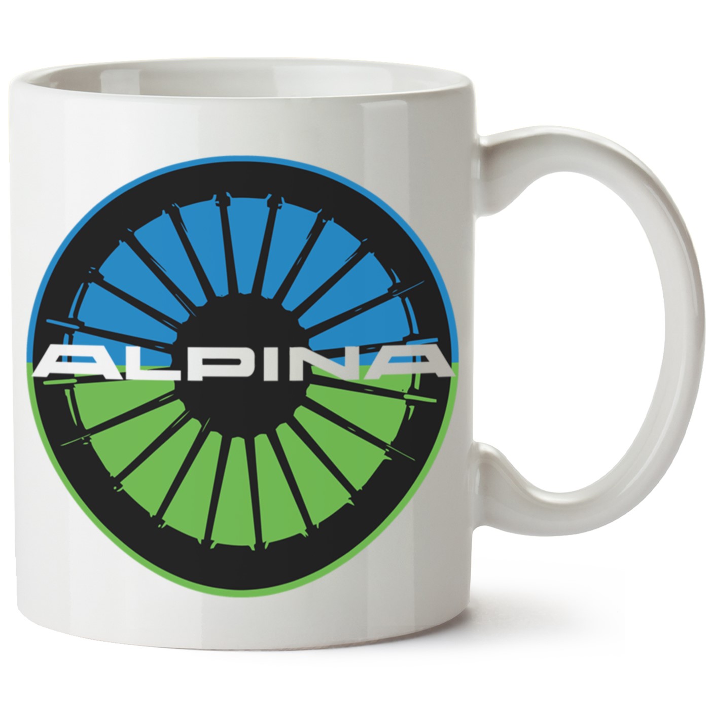 Bmw Alphina Baskılı Porselen Kupa Bardak