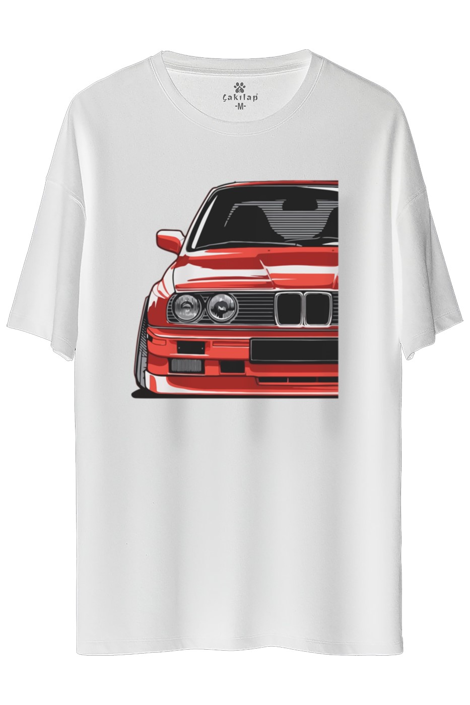 Bmw E30 Baskılı Oversize Tişört