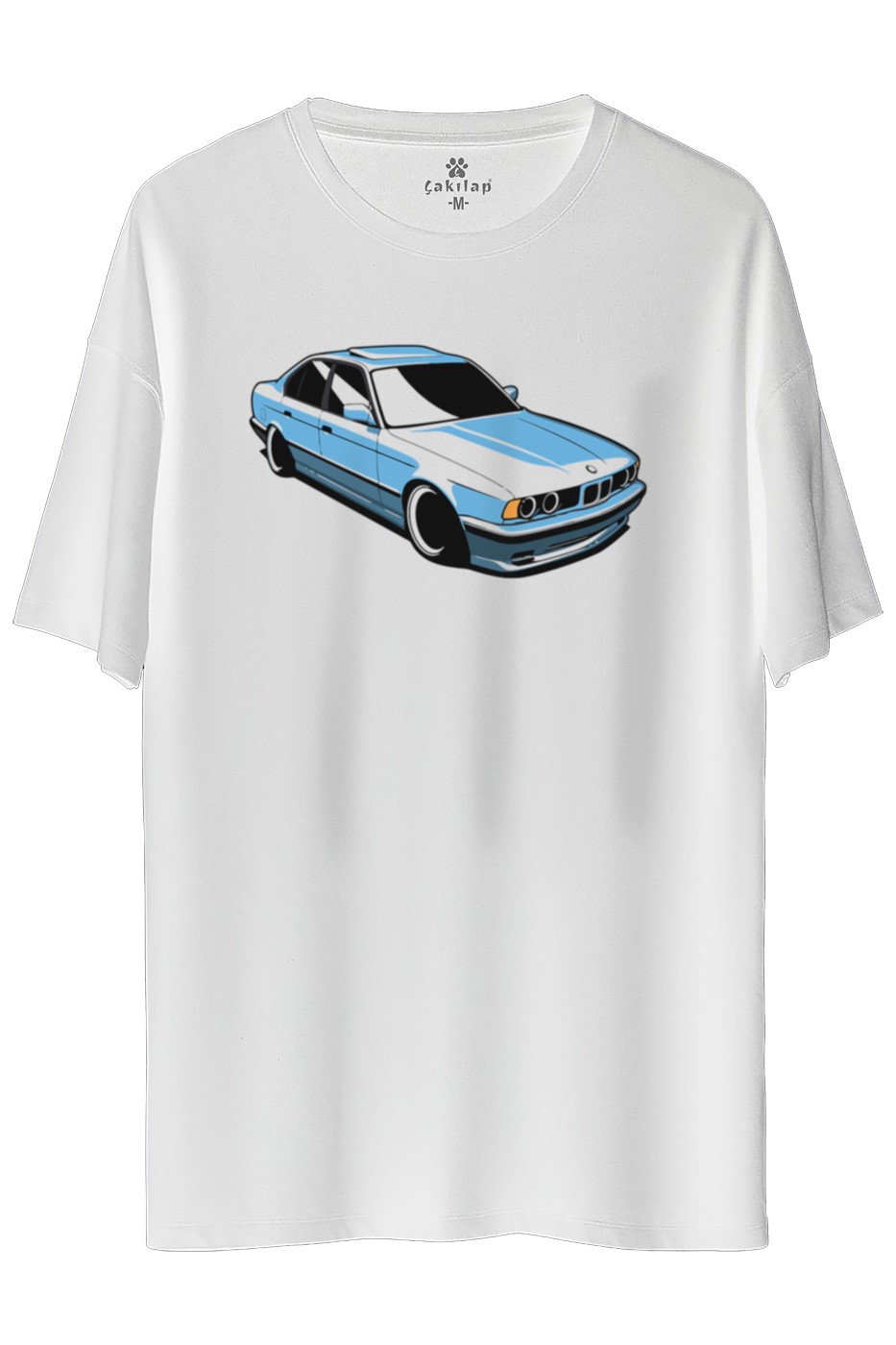 Bmw E34 Baskılı Oversize Tişört