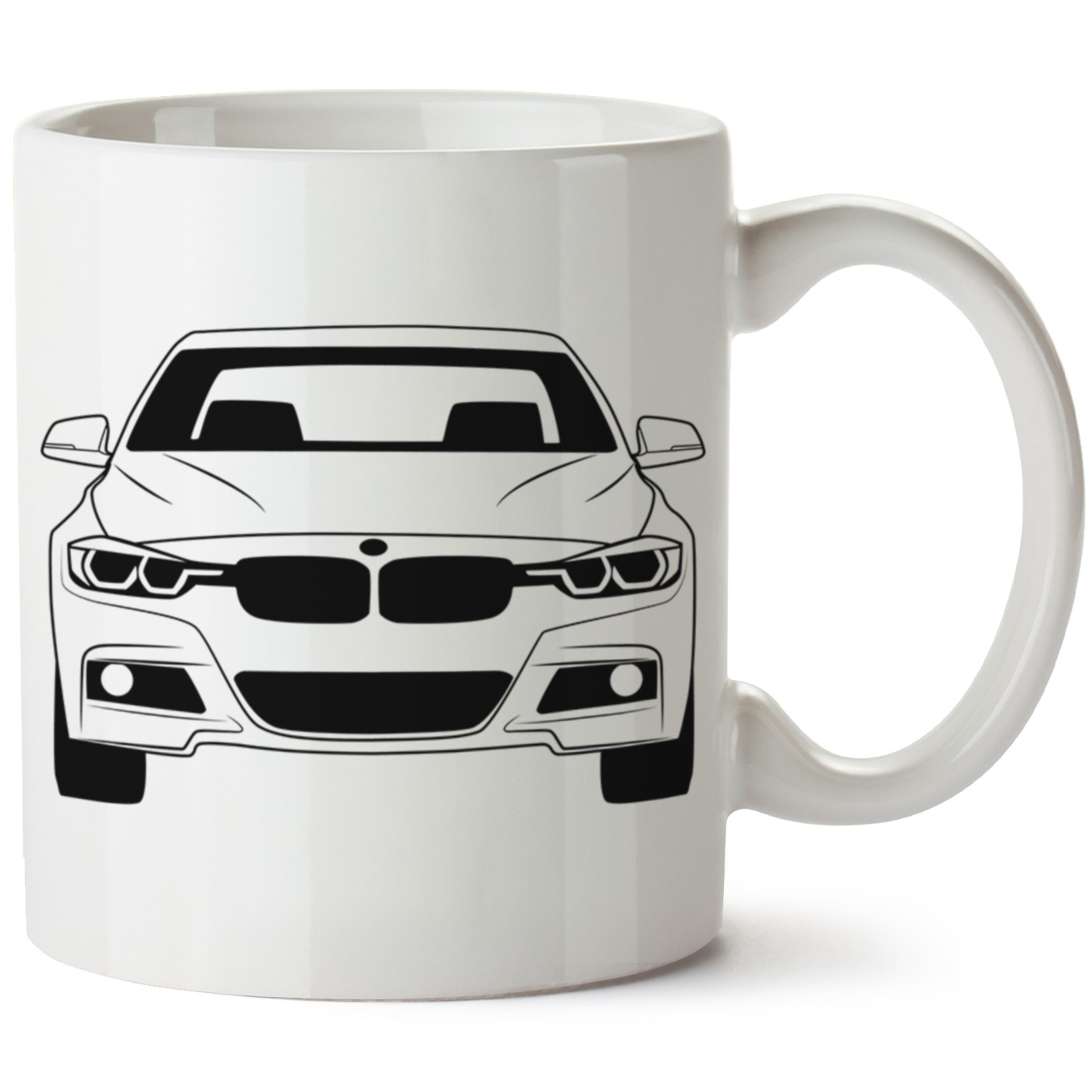 Bmw F30 Baskılı Porselen Kupa Bardak