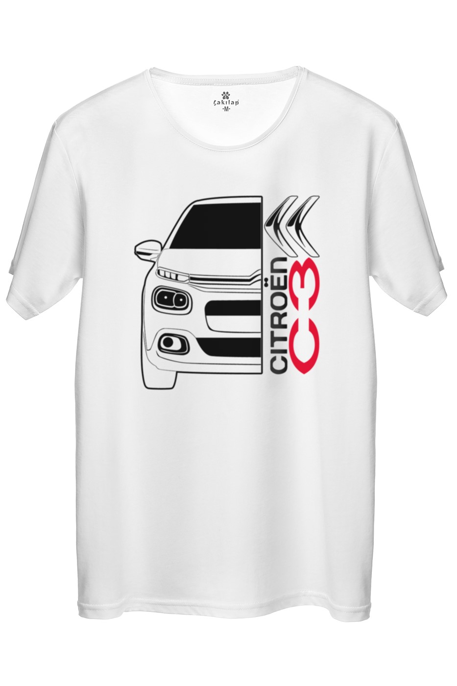 Citroen C3 Baskılı Regular Tişört