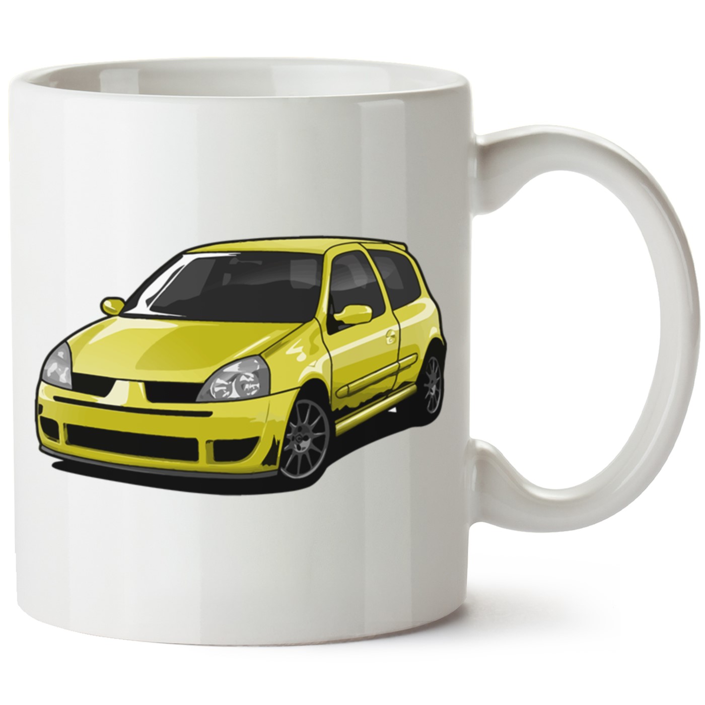 Renault Clio Symbol Baskılı Porselen Kupa Bardak