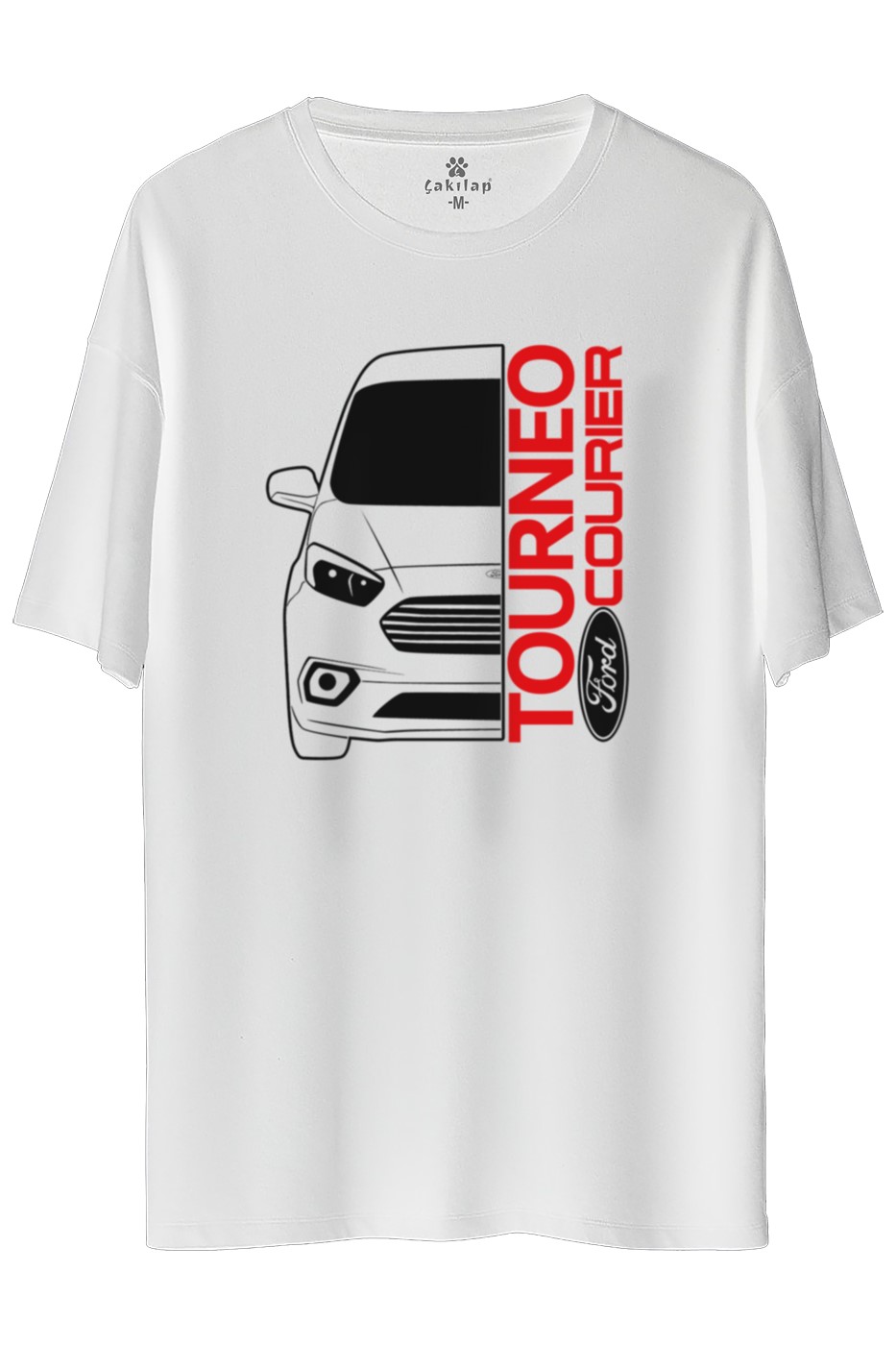 Ford Connect Baskılı Oversize Tişört