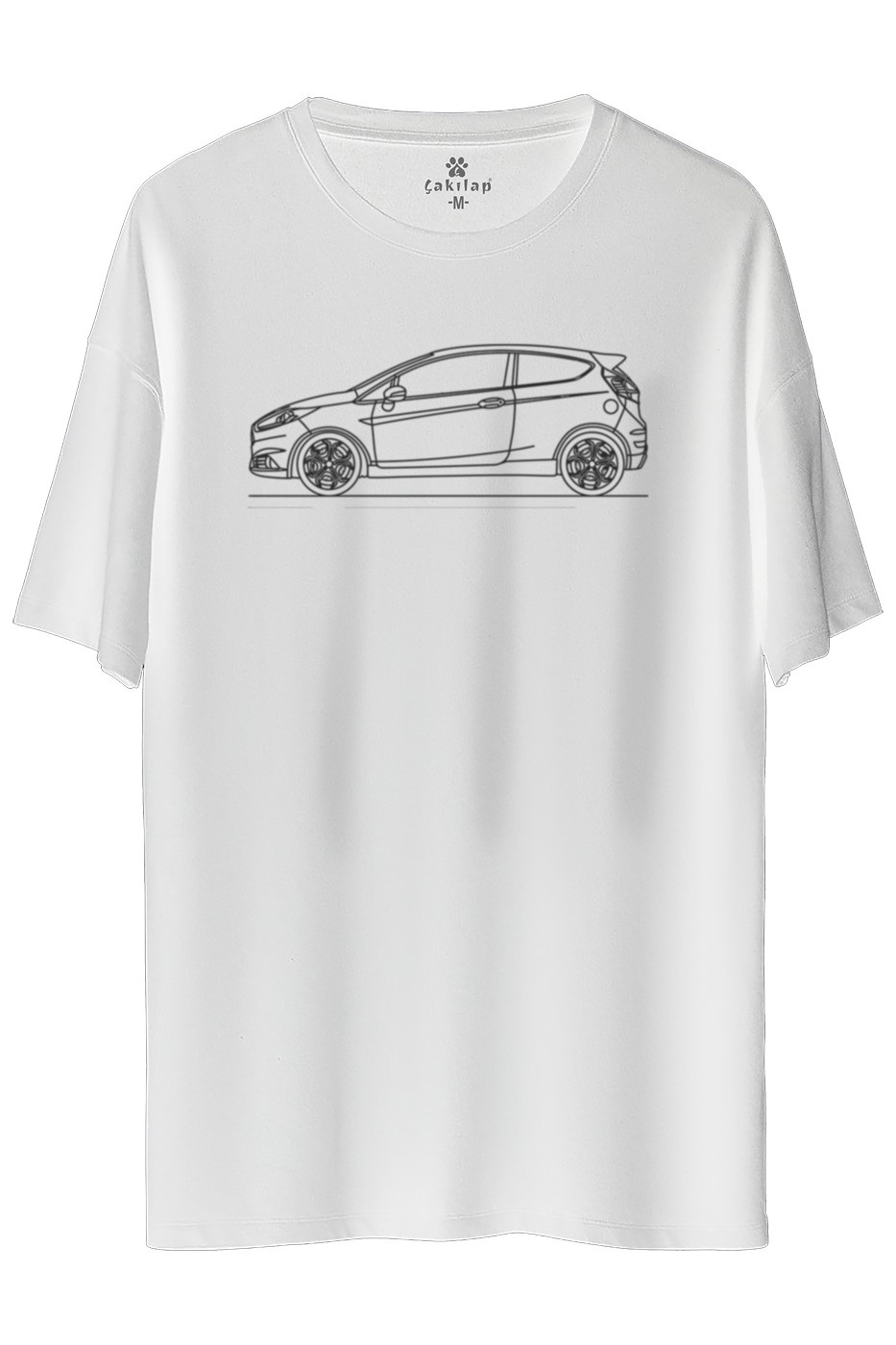 Ford Fiesta Mk7 Baskılı Oversize Tişört