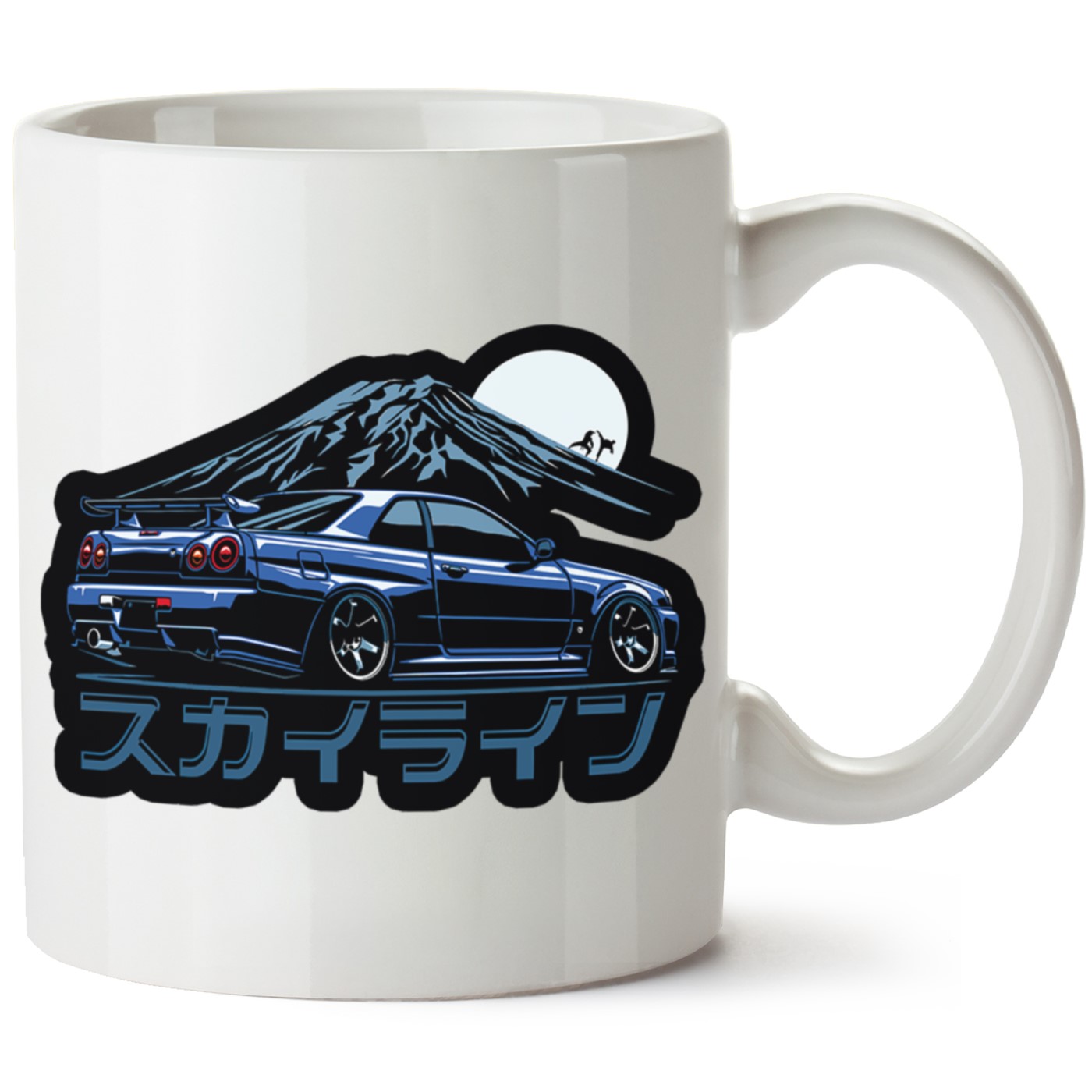 Nissan R34 Baskılı Porselen Kupa Bardak