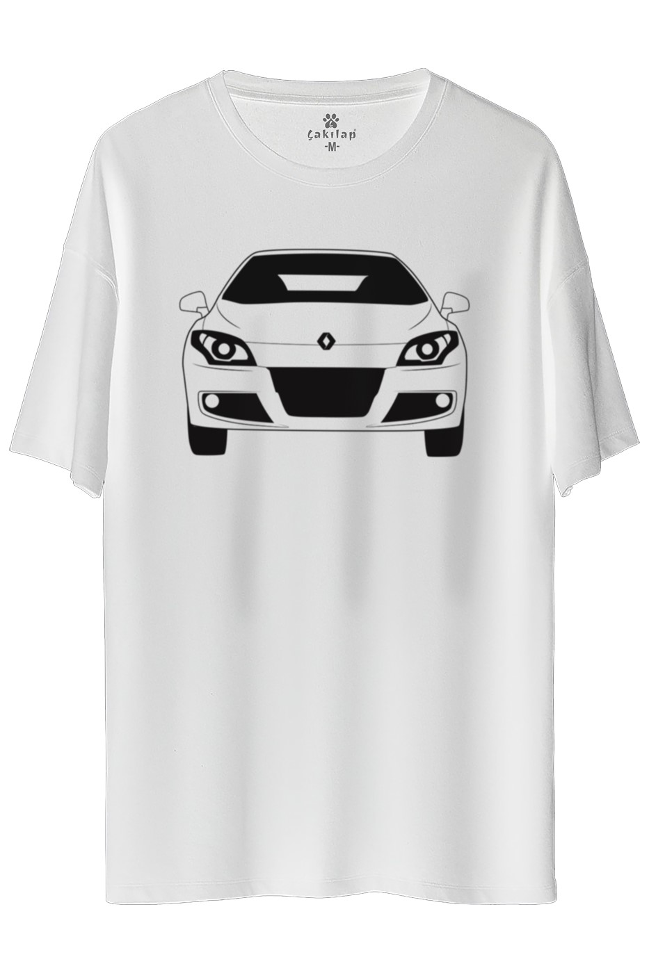 Renault Megane 3Fz1 Baskılı Oversize Tişört