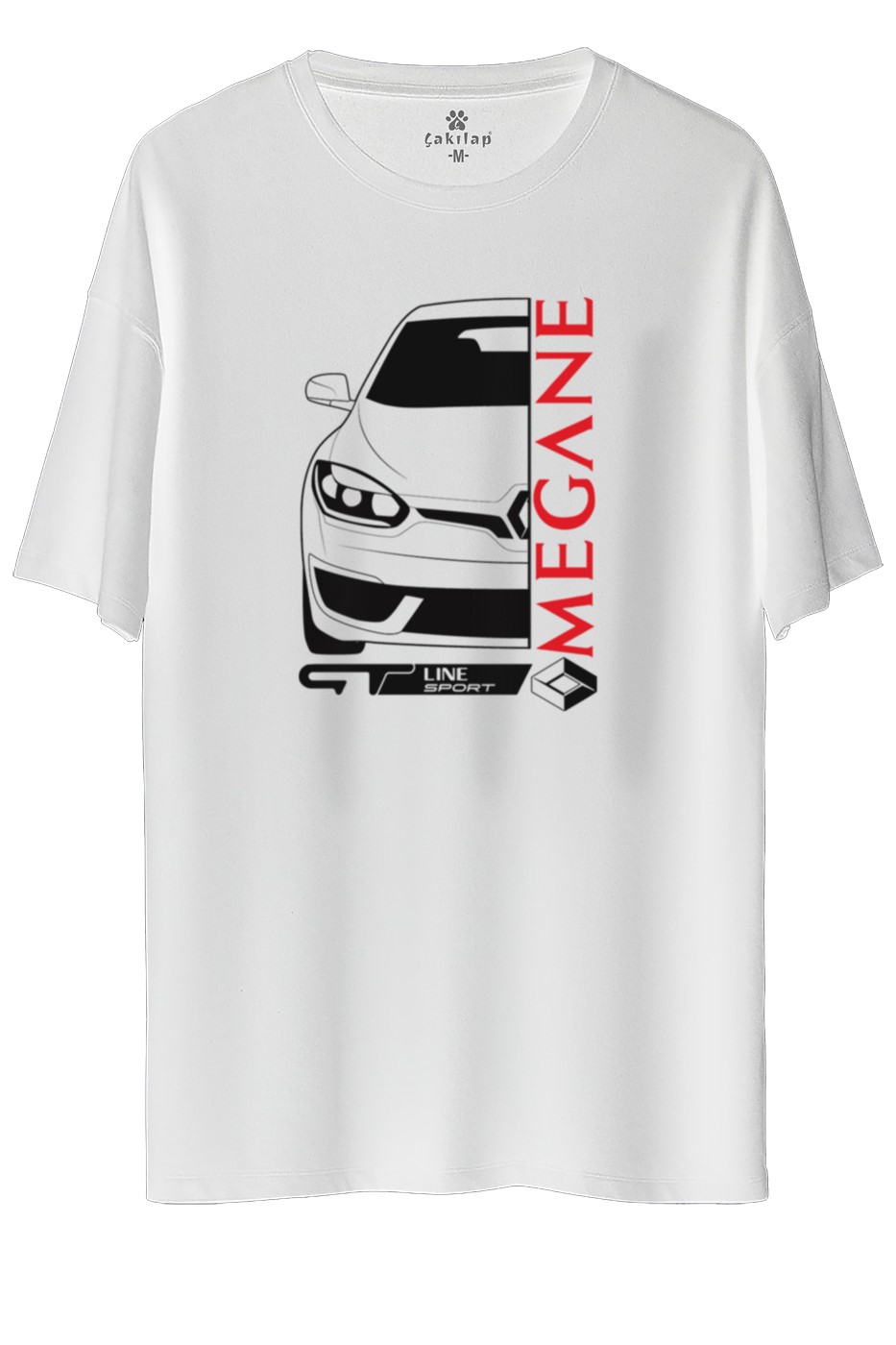 Renault Megane 3Fz3 Baskılı Oversize Tişört