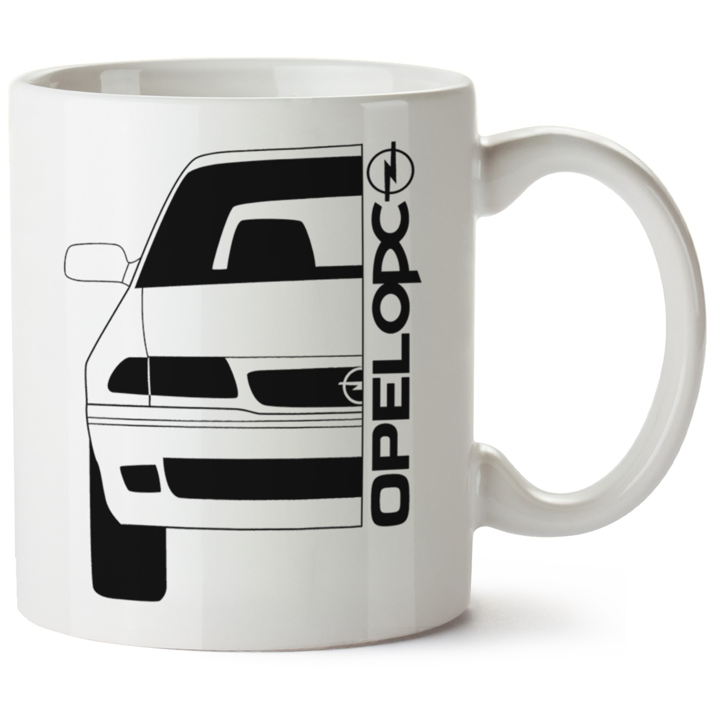 Opel Astra F Baskılı Porselen Kupa Bardak