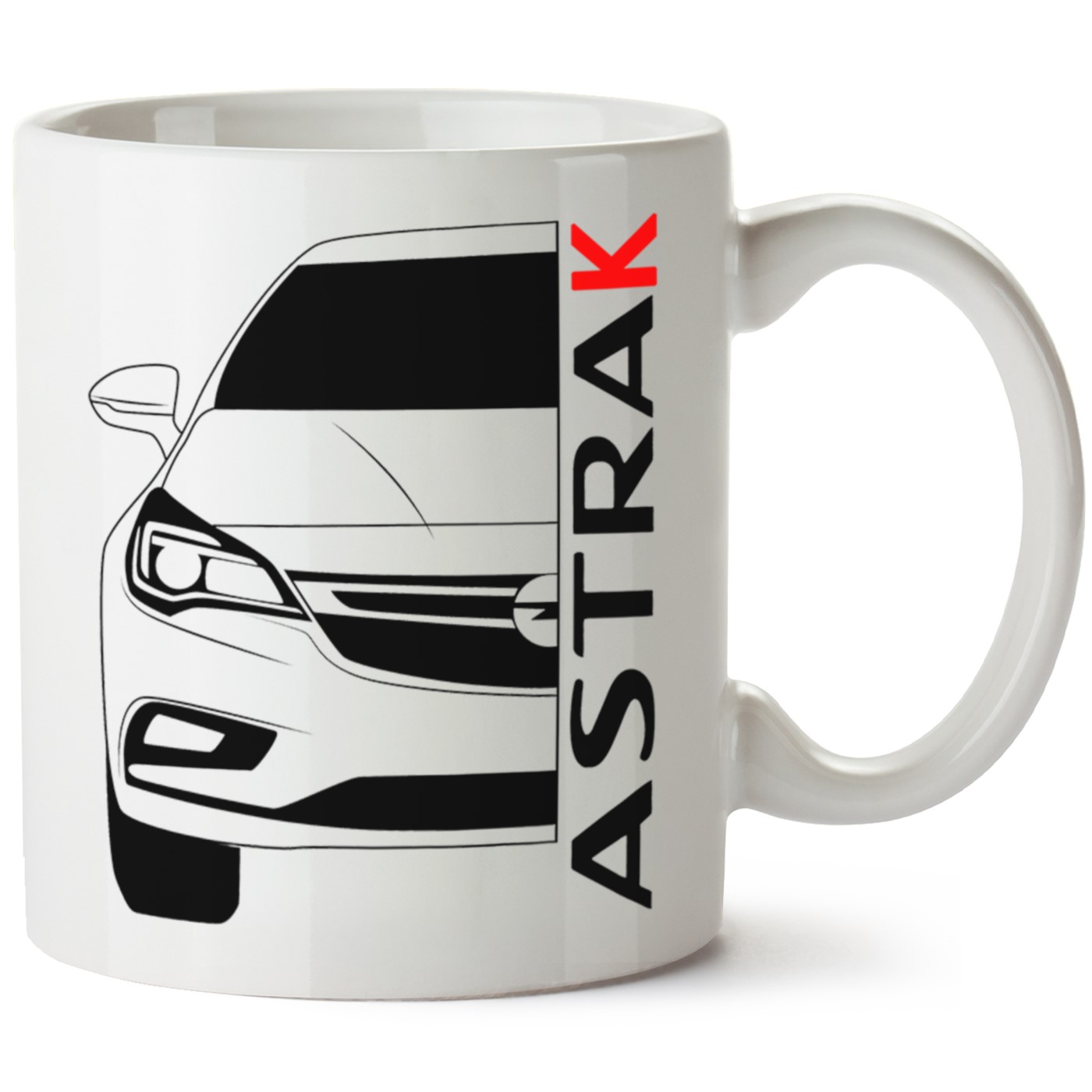 Opel Astra K Baskılı Porselen Kupa Bardak