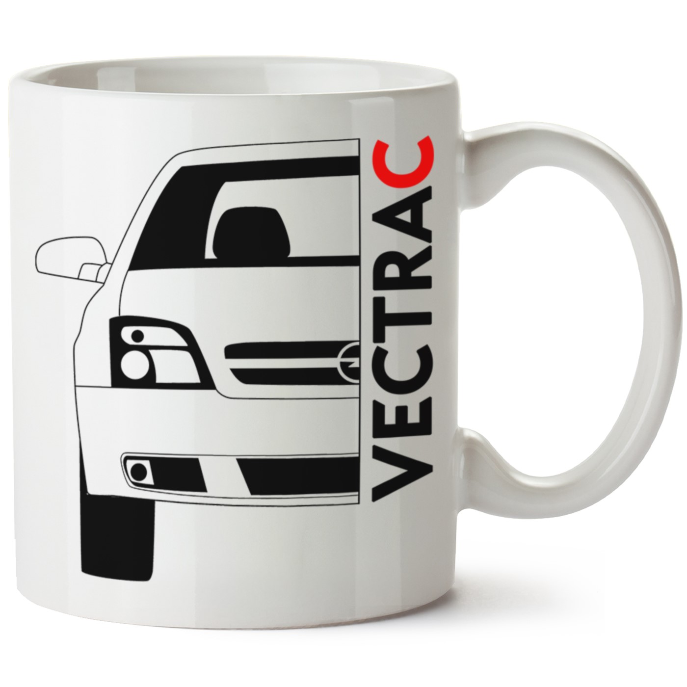 Opel Vectra C Baskılı Porselen Kupa Bardak