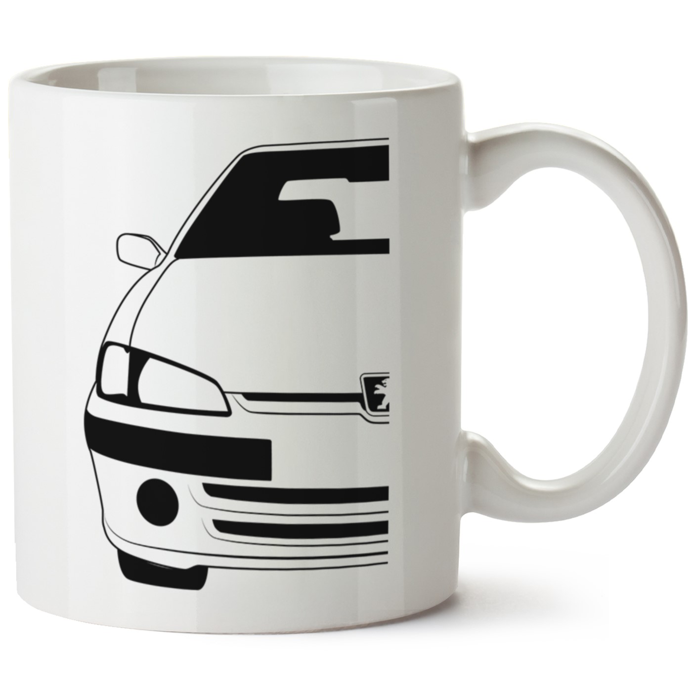 Peugeot 106 Baskılı Porselen Kupa Bardak