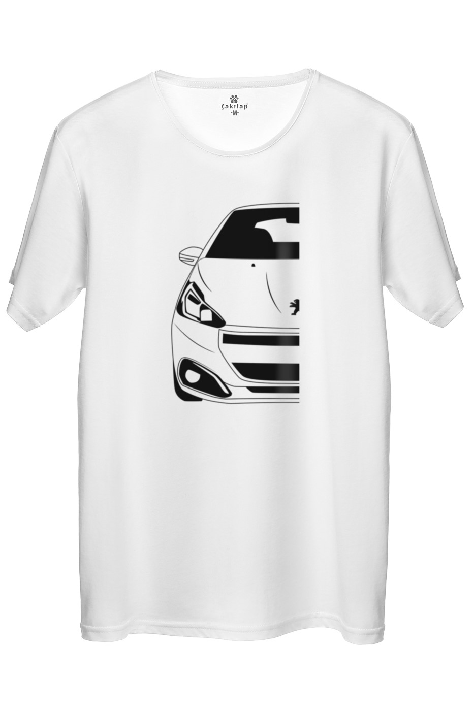 Peugeot 208 Baskılı Regular Tişört