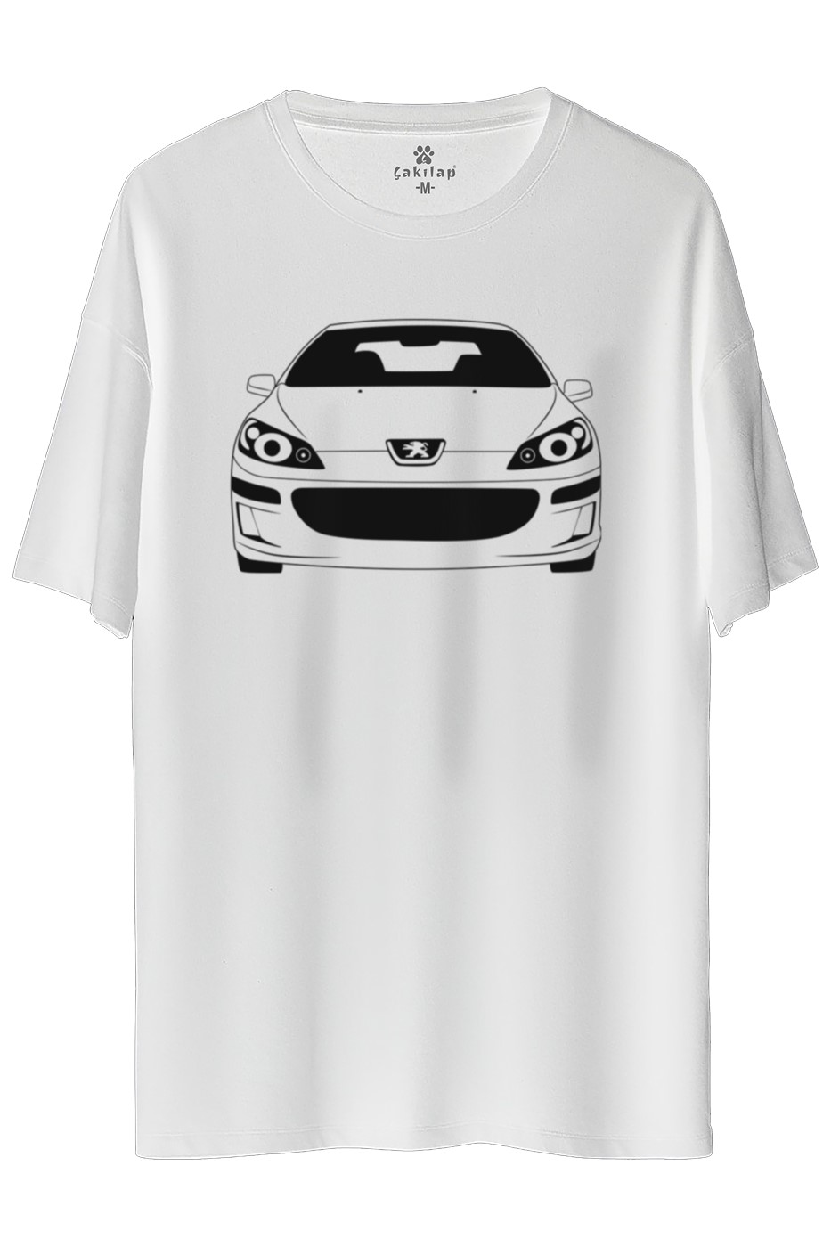Peugeot 407 Baskılı Oversize Tişört