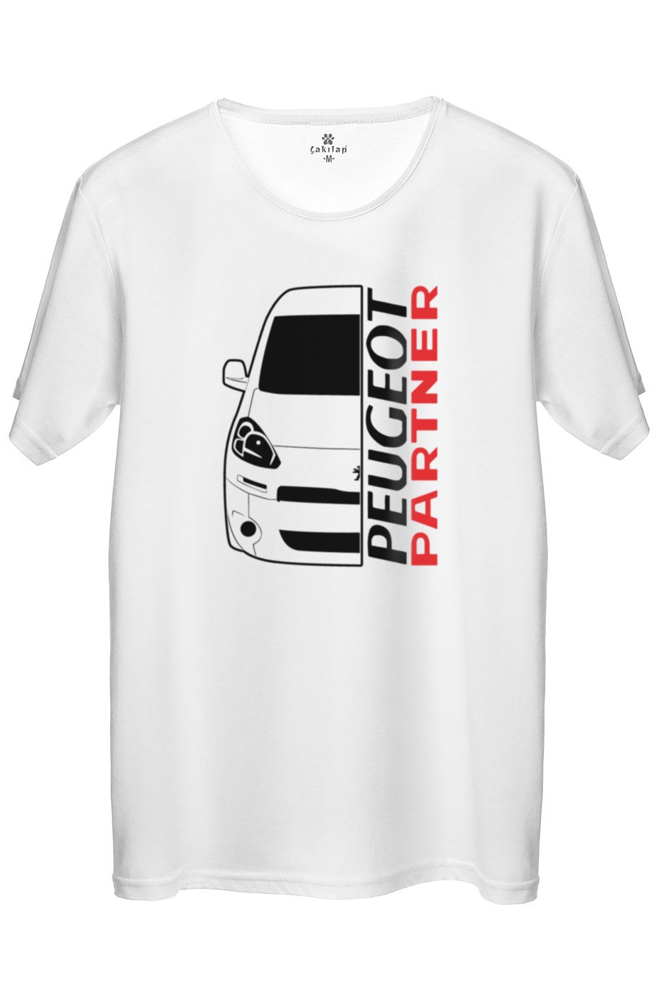 Peugeot Partner Baskılı Regular Tişört