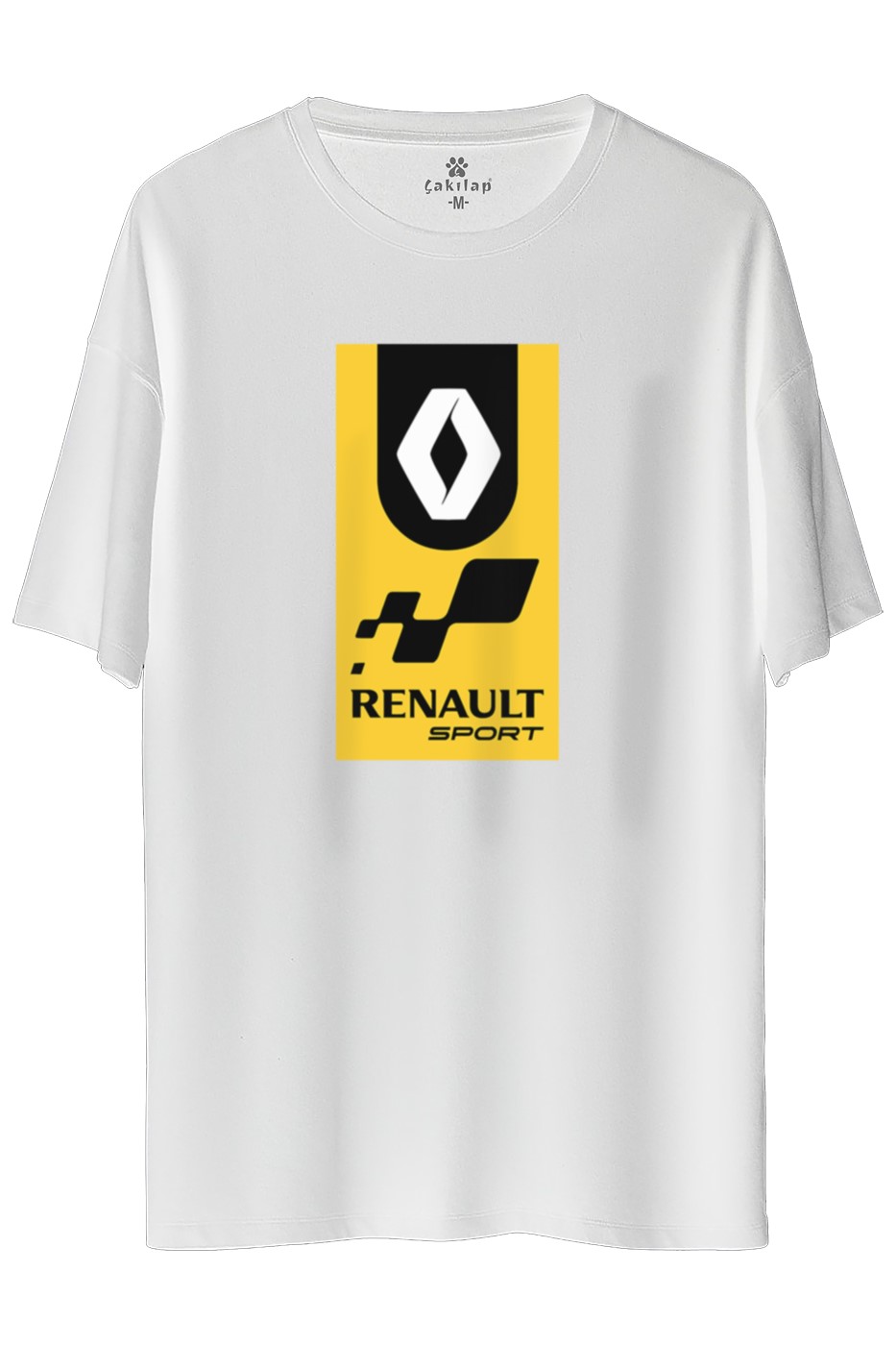 Renault Sport Baskılı Oversize Tişört