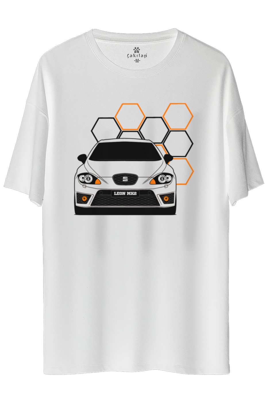 Seat Leon Mk2 Baskılı Oversize Tişört