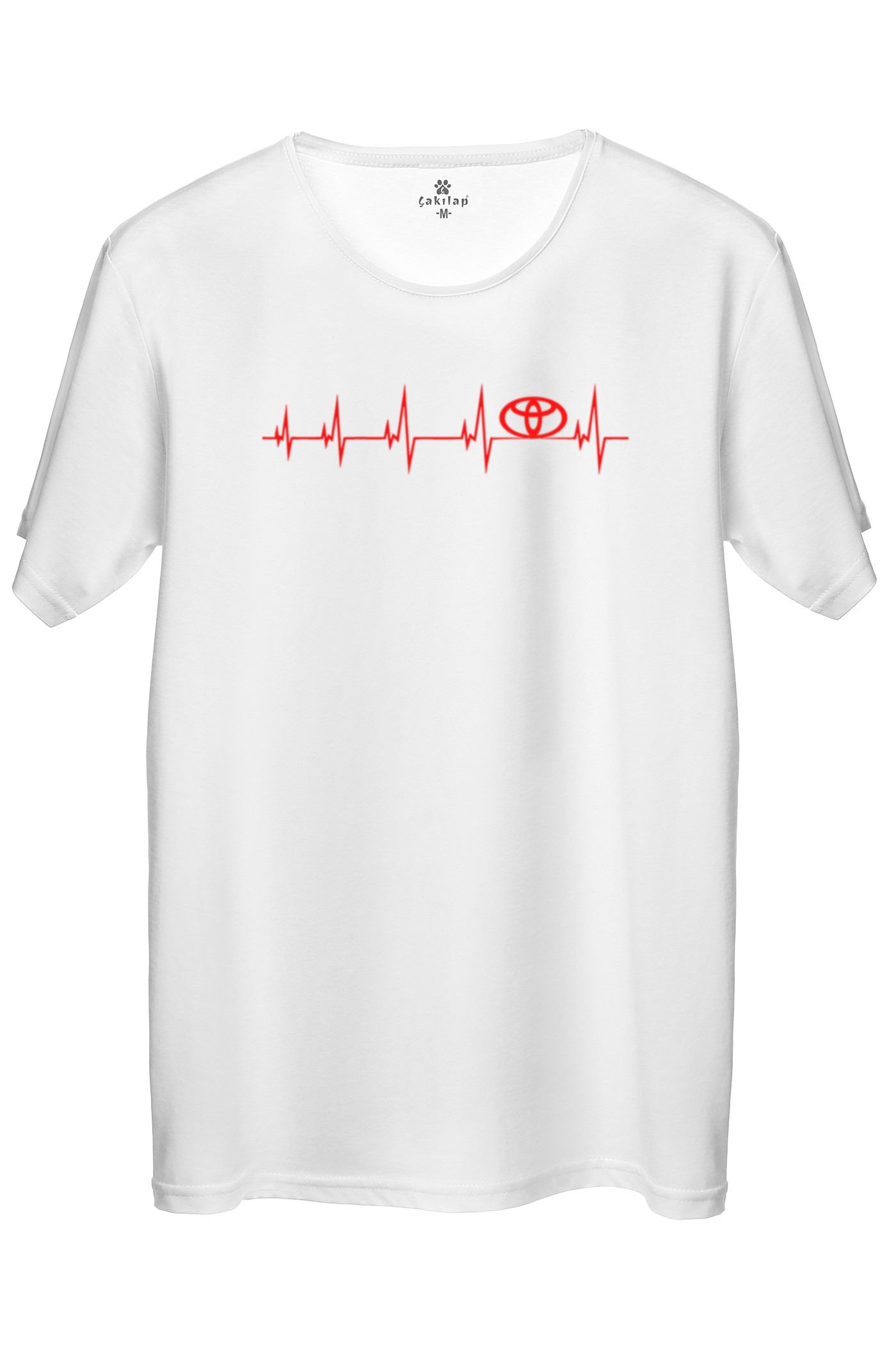 Toyota Logo Baskılı Regular Tişört