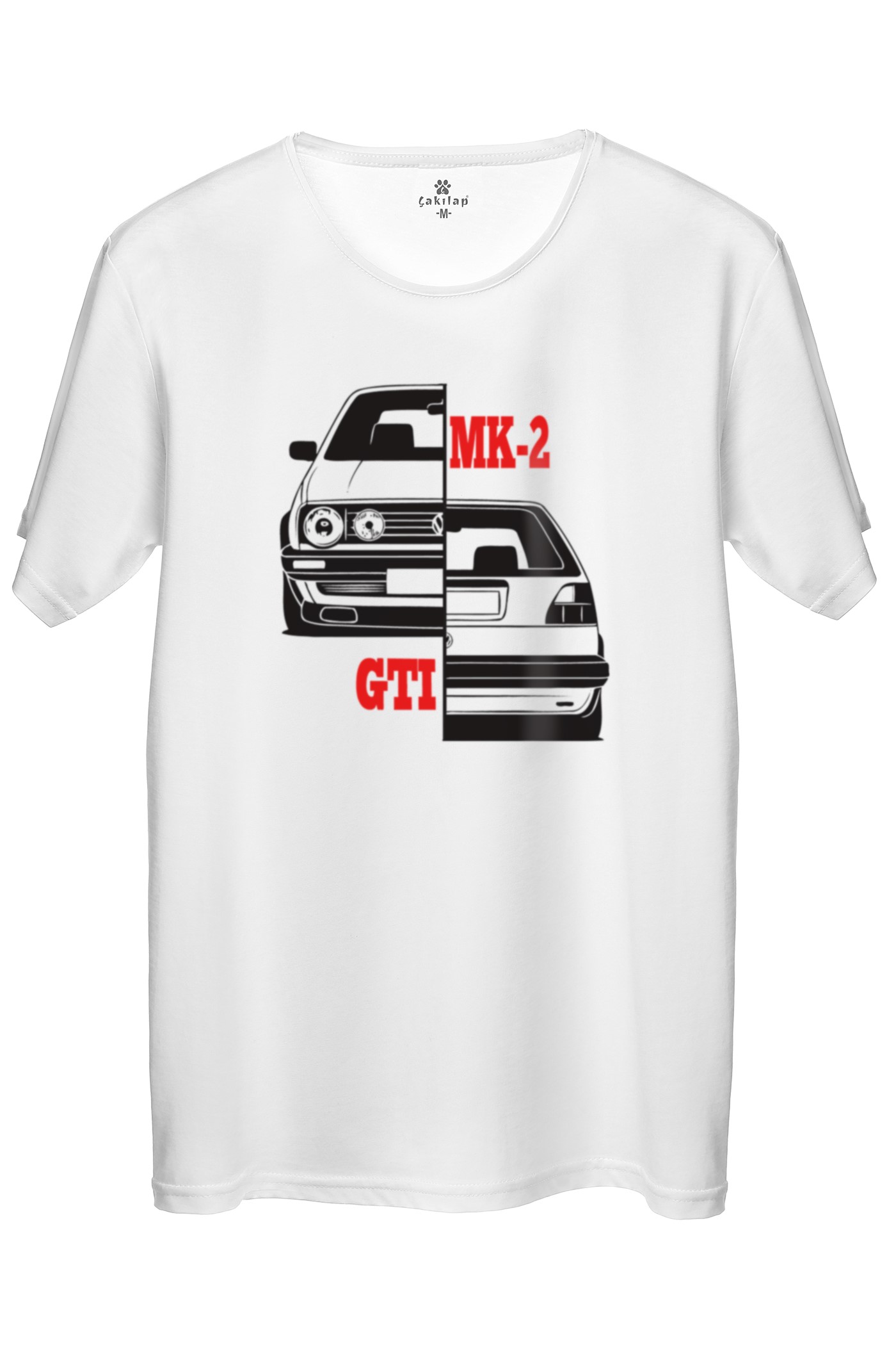 Vw Golf 2 Baskılı Regular Tişört