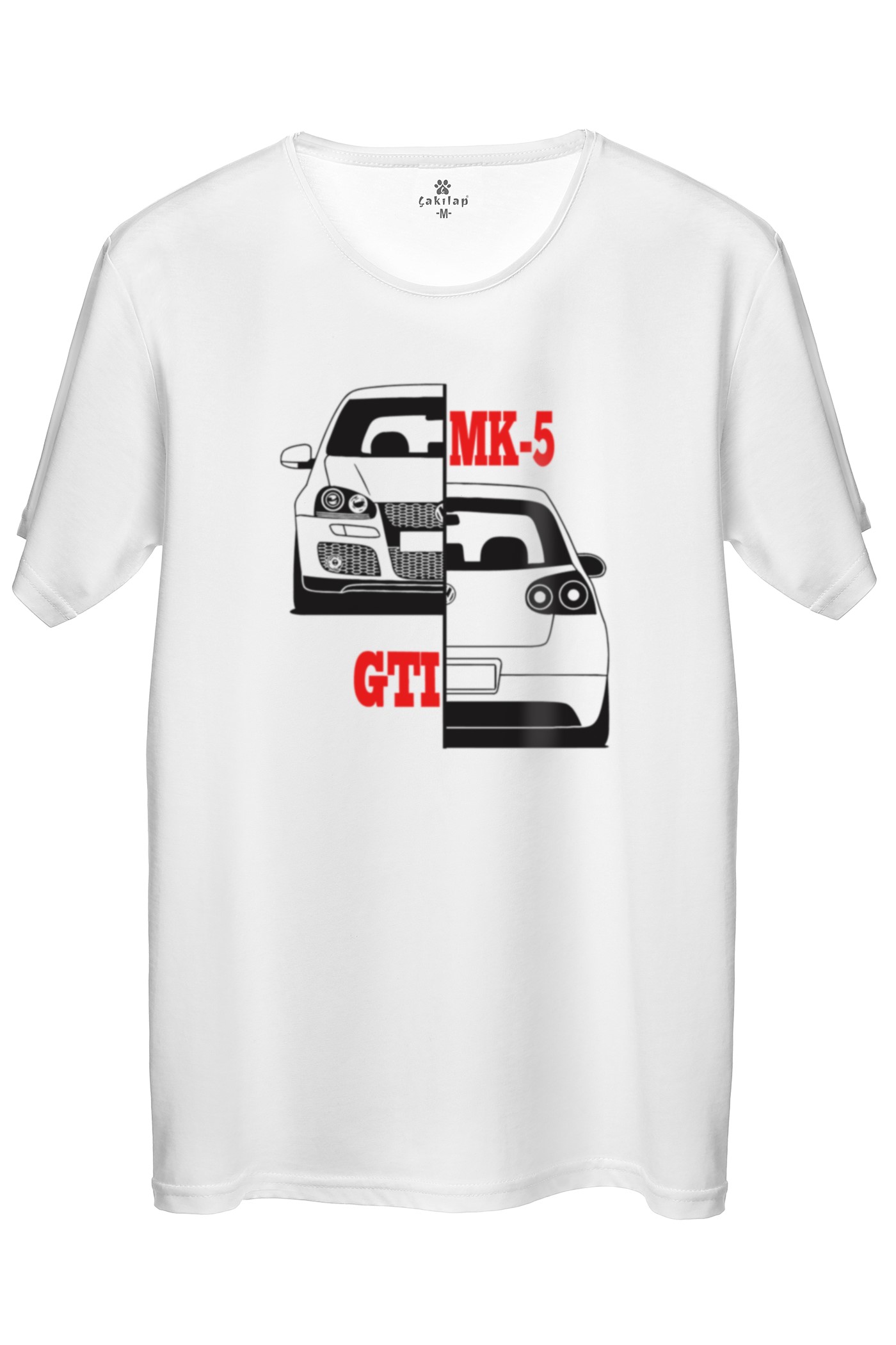 Vw Golf 5 Baskılı Regular Tişört