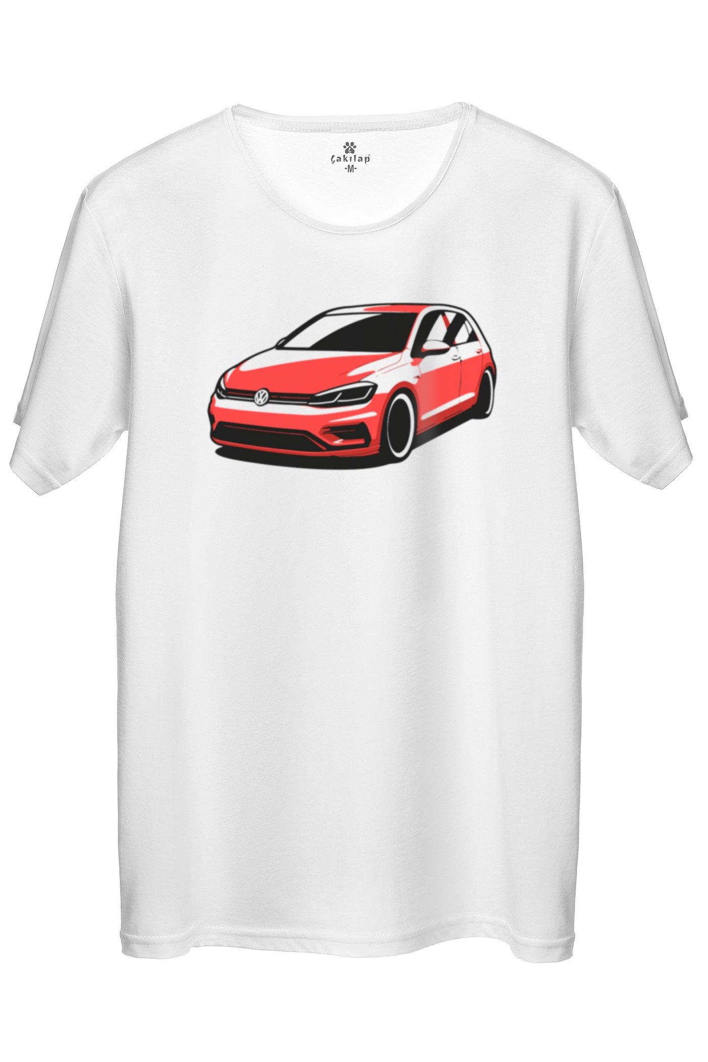 Vw Golf 7 Baskılı Regular Tişört