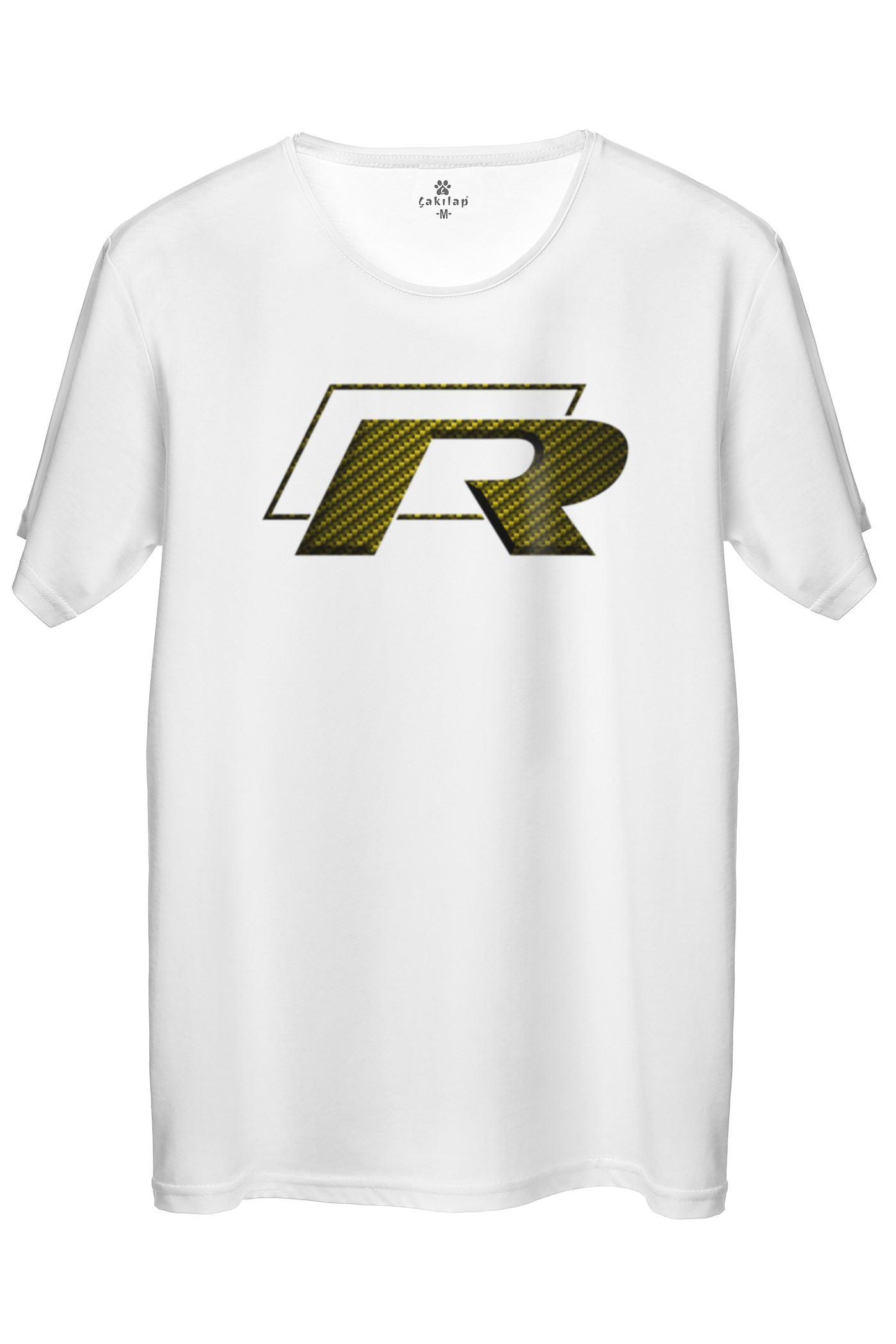 Vw R Logo Baskılı Regular Tişört