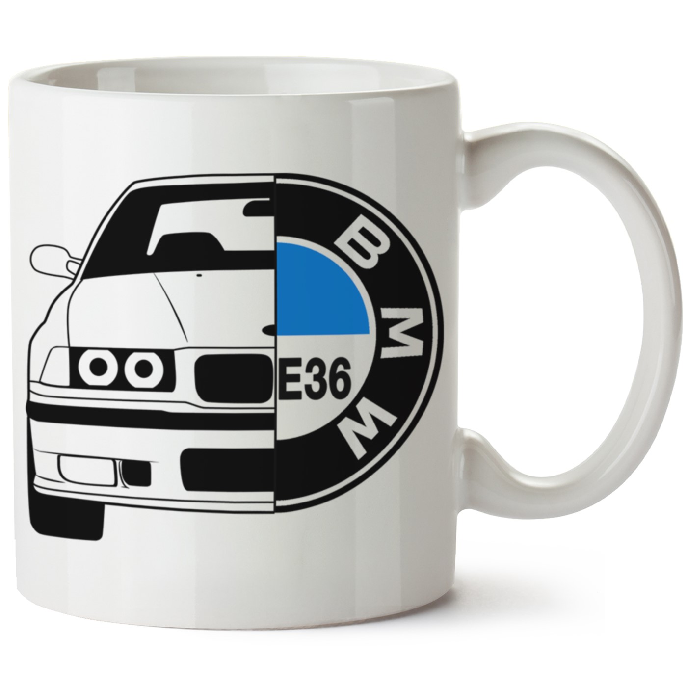 Bmw E36 Baskılı Porselen Kupa Bardak