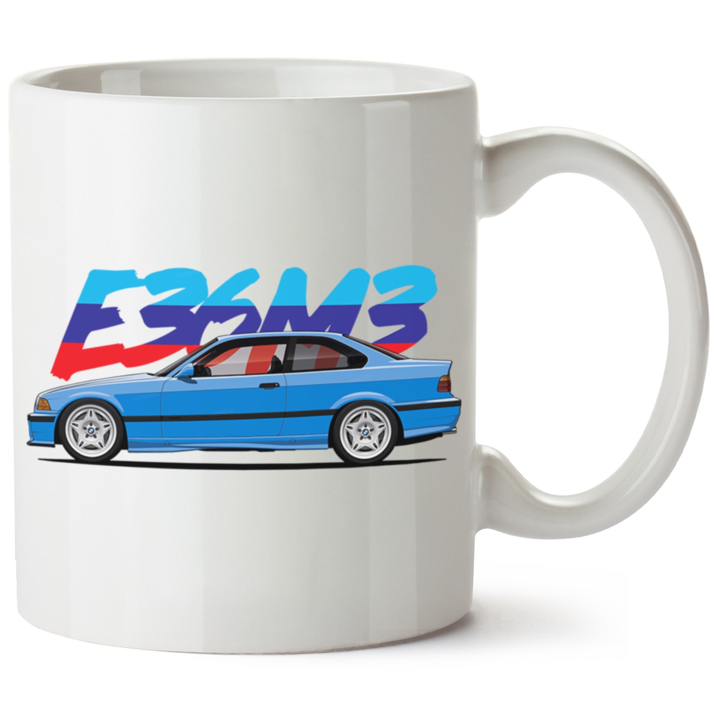 Bmw E36 Baskılı Porselen Kupa Bardak