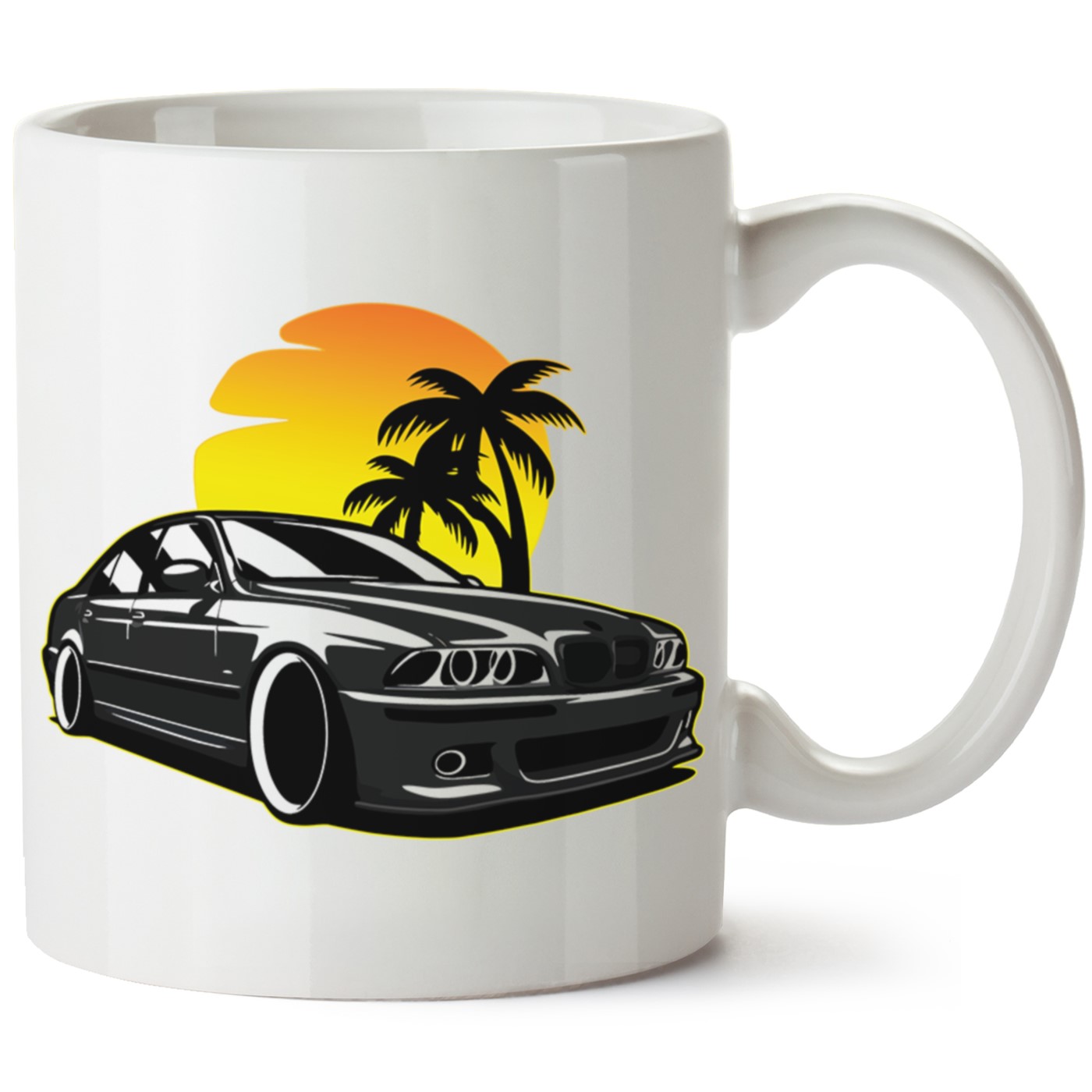 Bmw E39 Baskılı Porselen Kupa Bardak