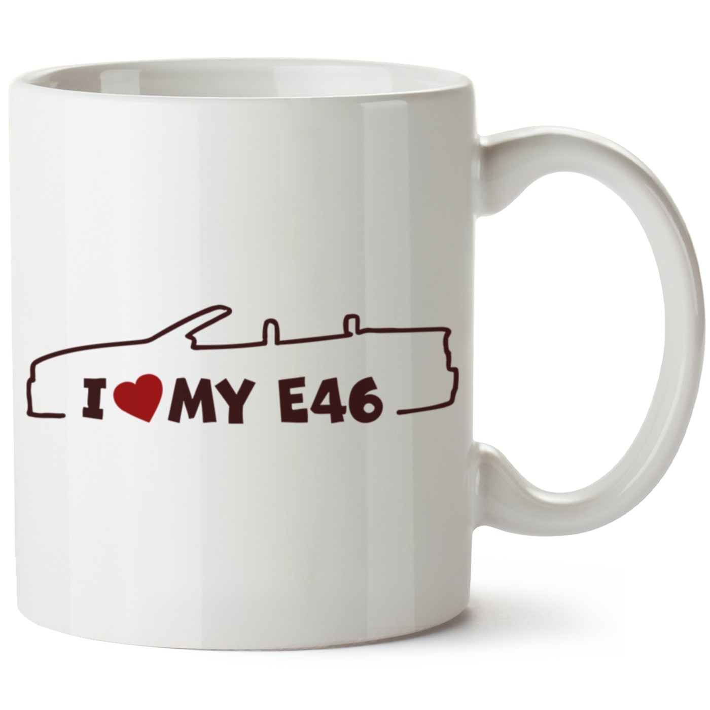 Bmw E46 Baskılı Porselen Kupa Bardak