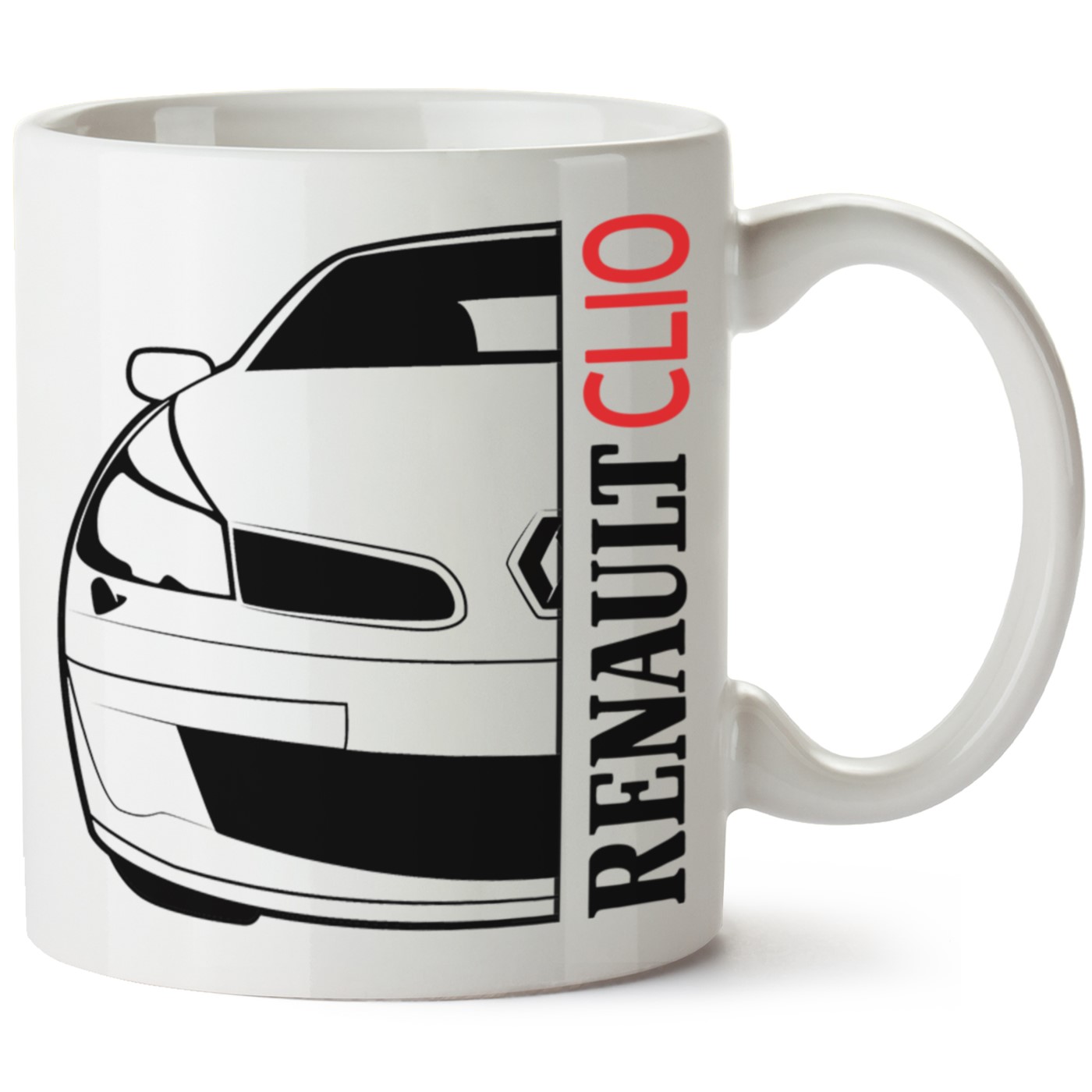 Renault Clio 3 Baskılı Porselen Kupa Bardak