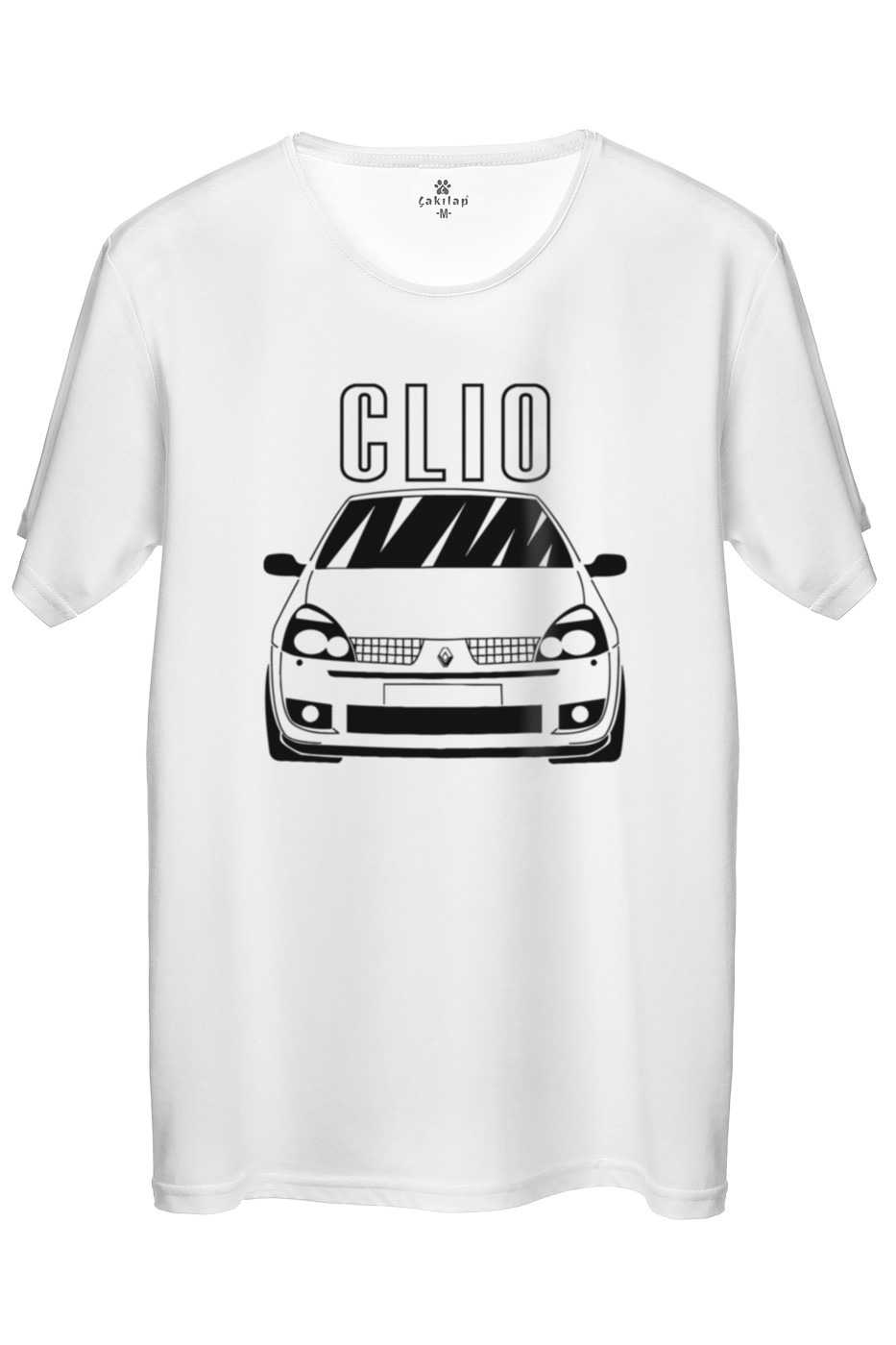 Renault Clio Symbol Baskılı Regular Tişört