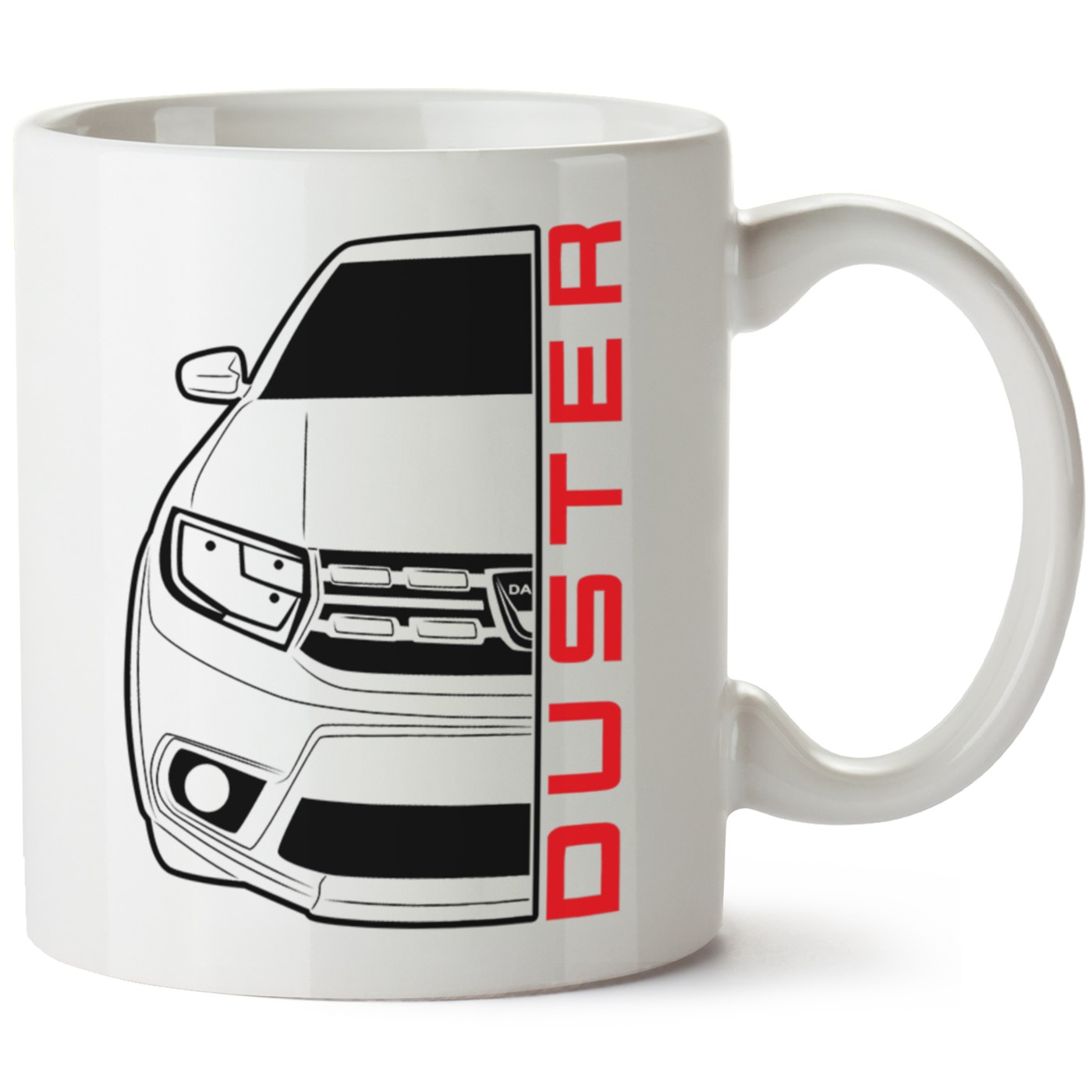 Dacia Duster Baskılı Porselen Kupa Bardak