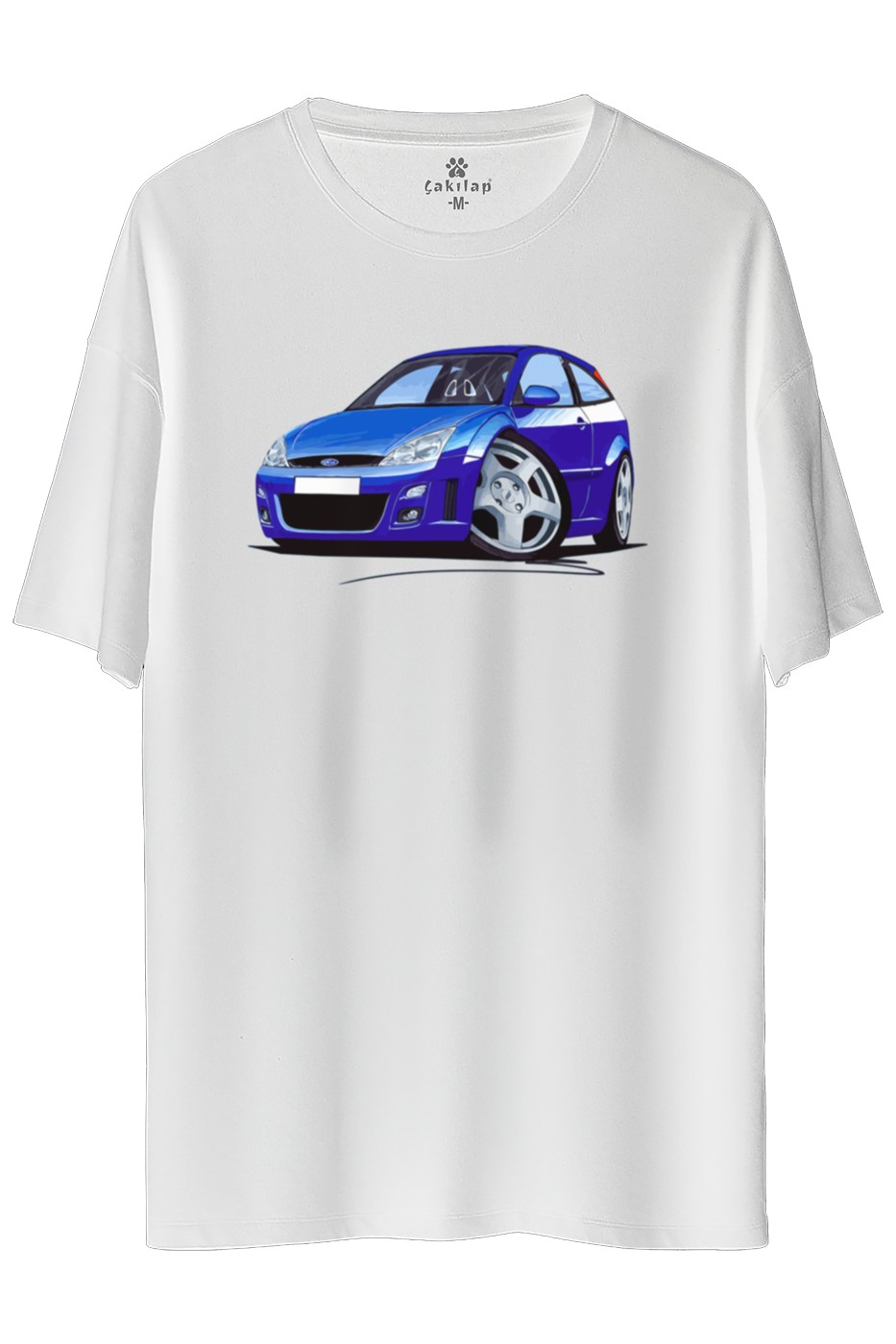 Ford Focus Mk1 Baskılı Oversize Tişört