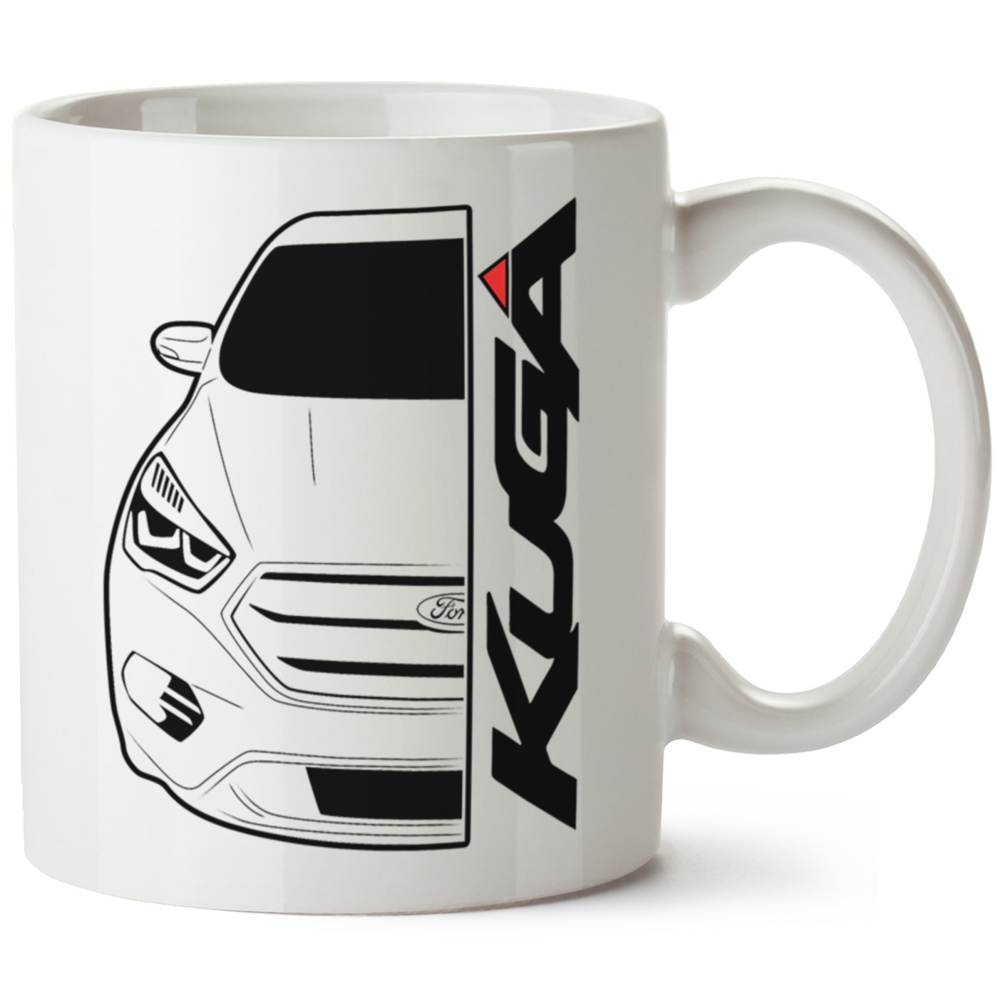 Ford Kuga Baskılı Porselen Kupa Bardak