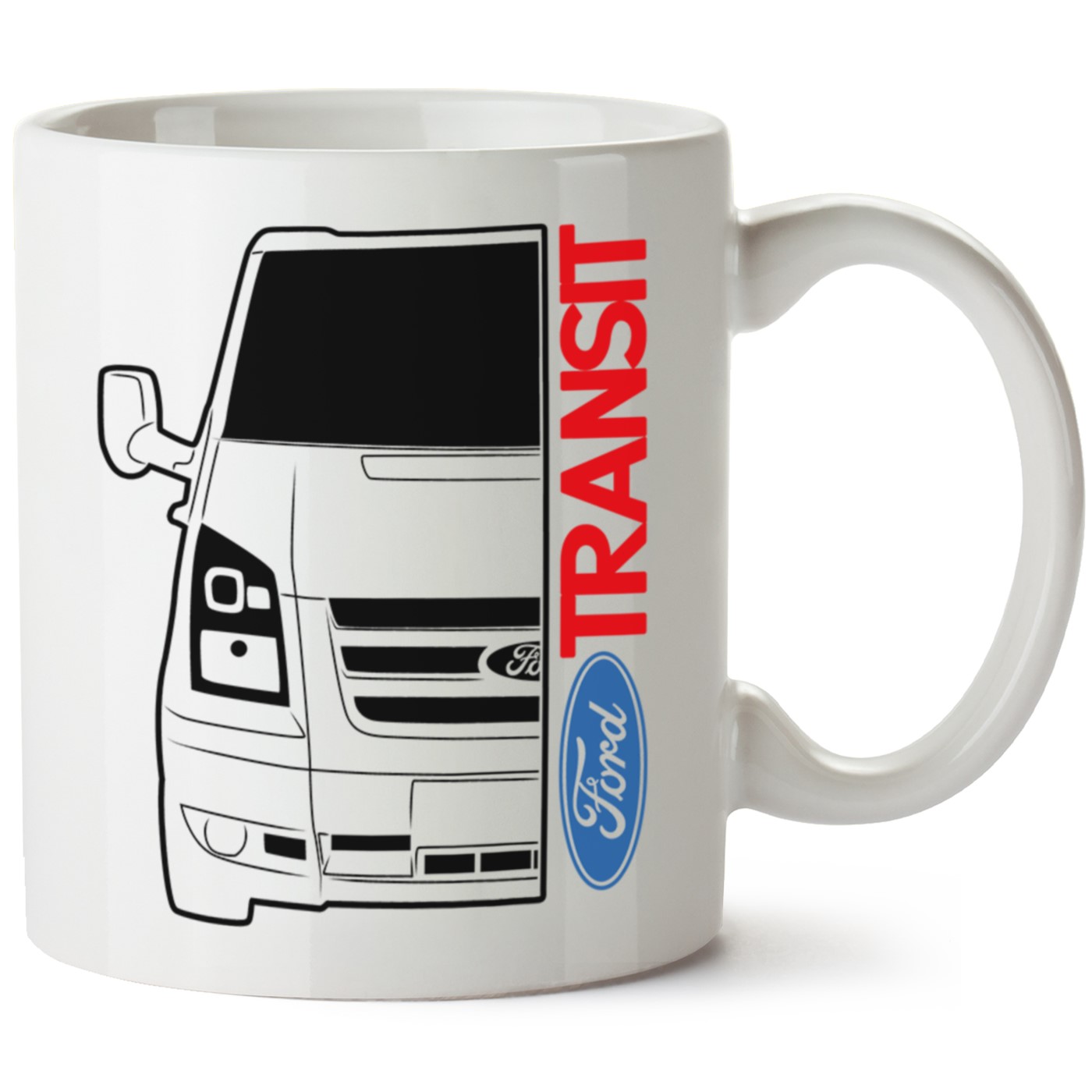 Ford Transit Baskılı Porselen Kupa Bardak