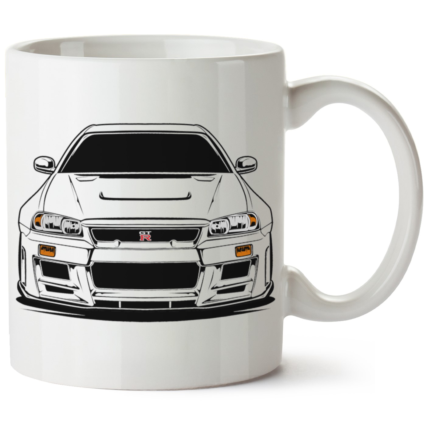 Nissan R34 Baskılı Porselen Kupa Bardak