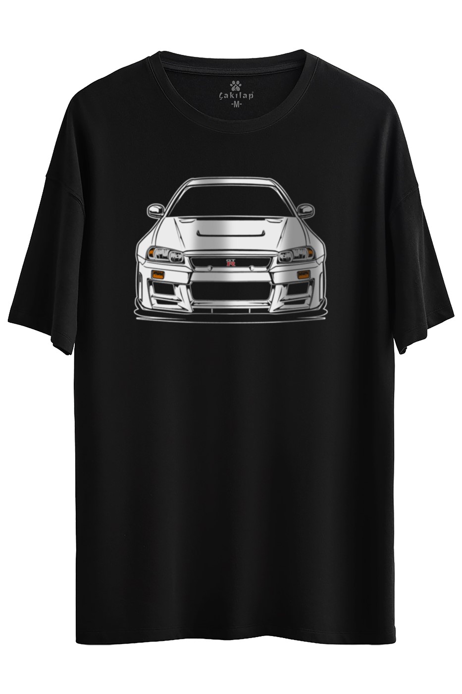 Nissan R34 Baskılı Oversize Tişört